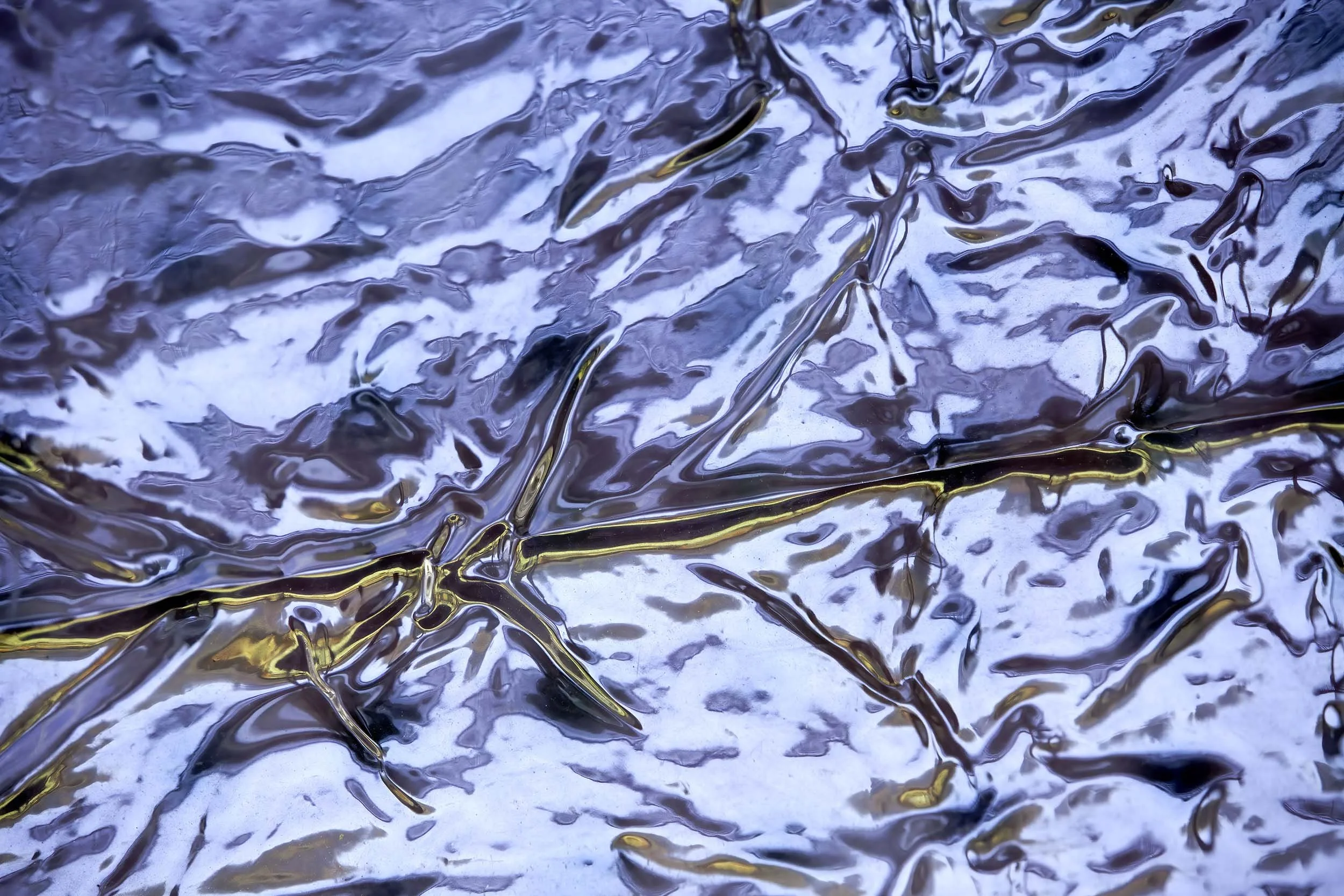Gold Veins in a Sea of Blue, 2009