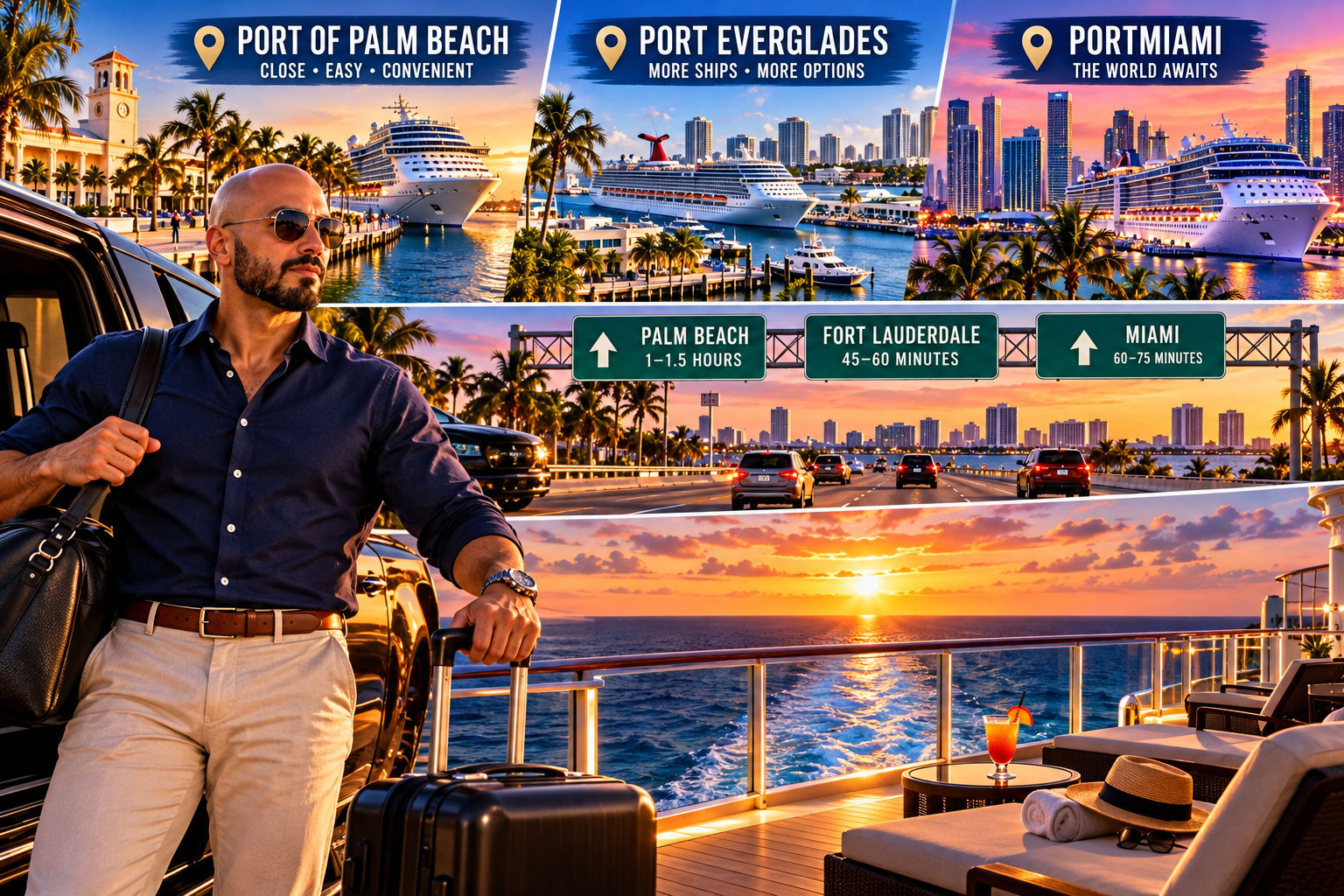 Cruise Whenever You Want: Living Near the Port of Palm Beach, Port Everglades and PortMiami (2026)