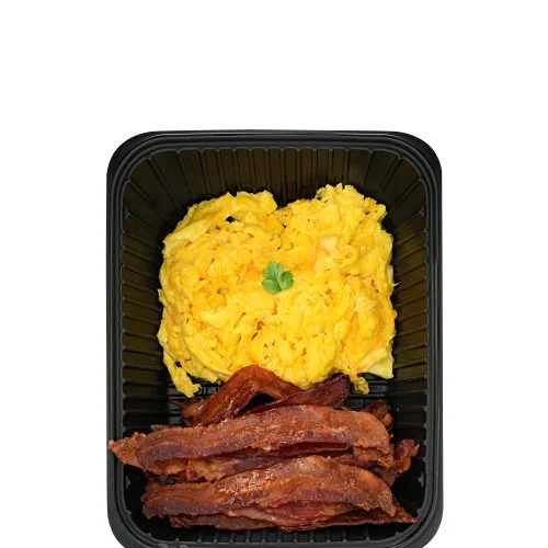 SCRAMBLED EGGS & BACON