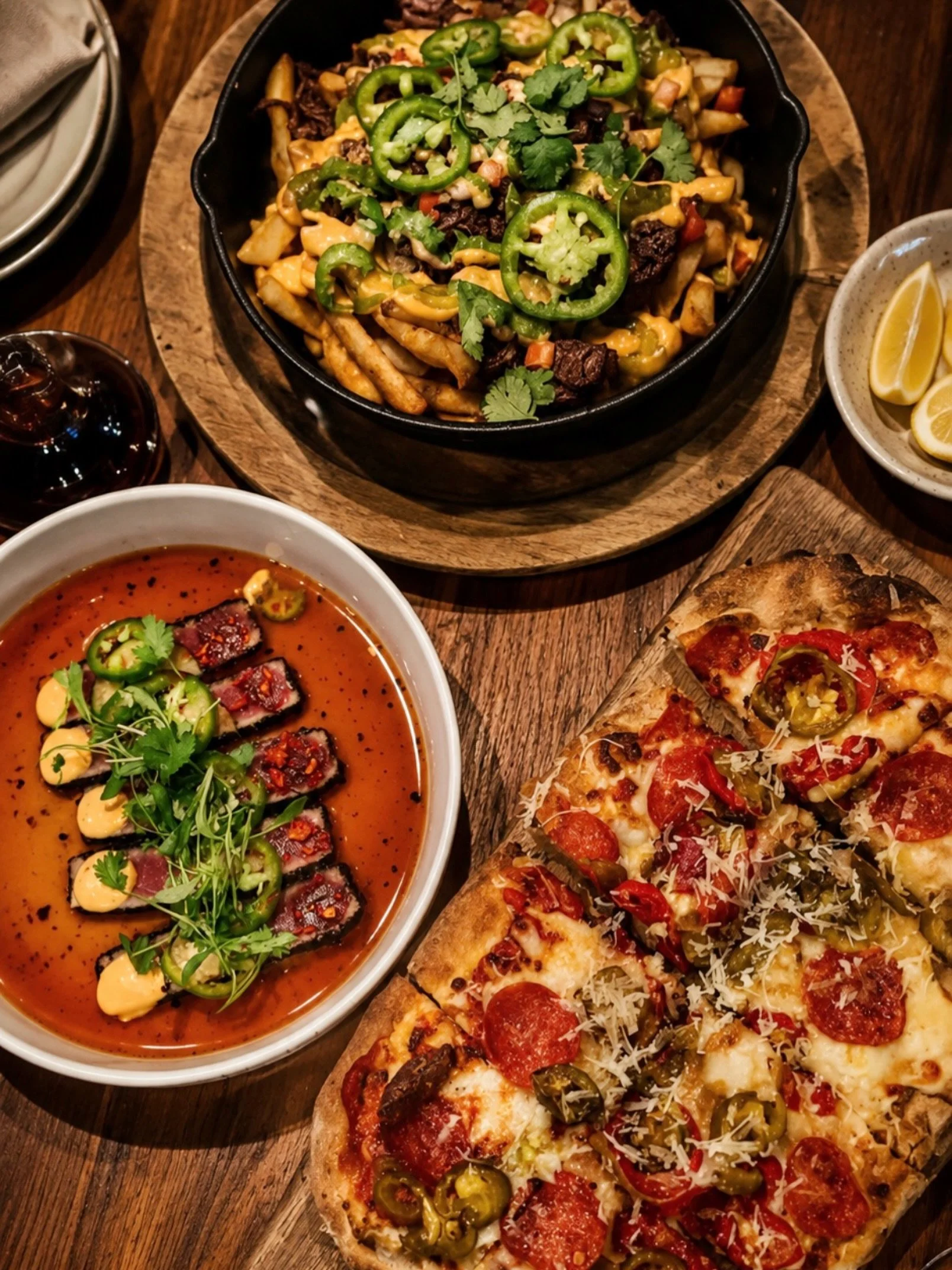 🔥 Shareable plates and plenty of reasons to order one more for the table.

And here&rsquo;s the best part: we&rsquo;re tucked just across from the Brea Mall on Birch with easy parking in our private lot. Skip the mall parking madness and meet us at 