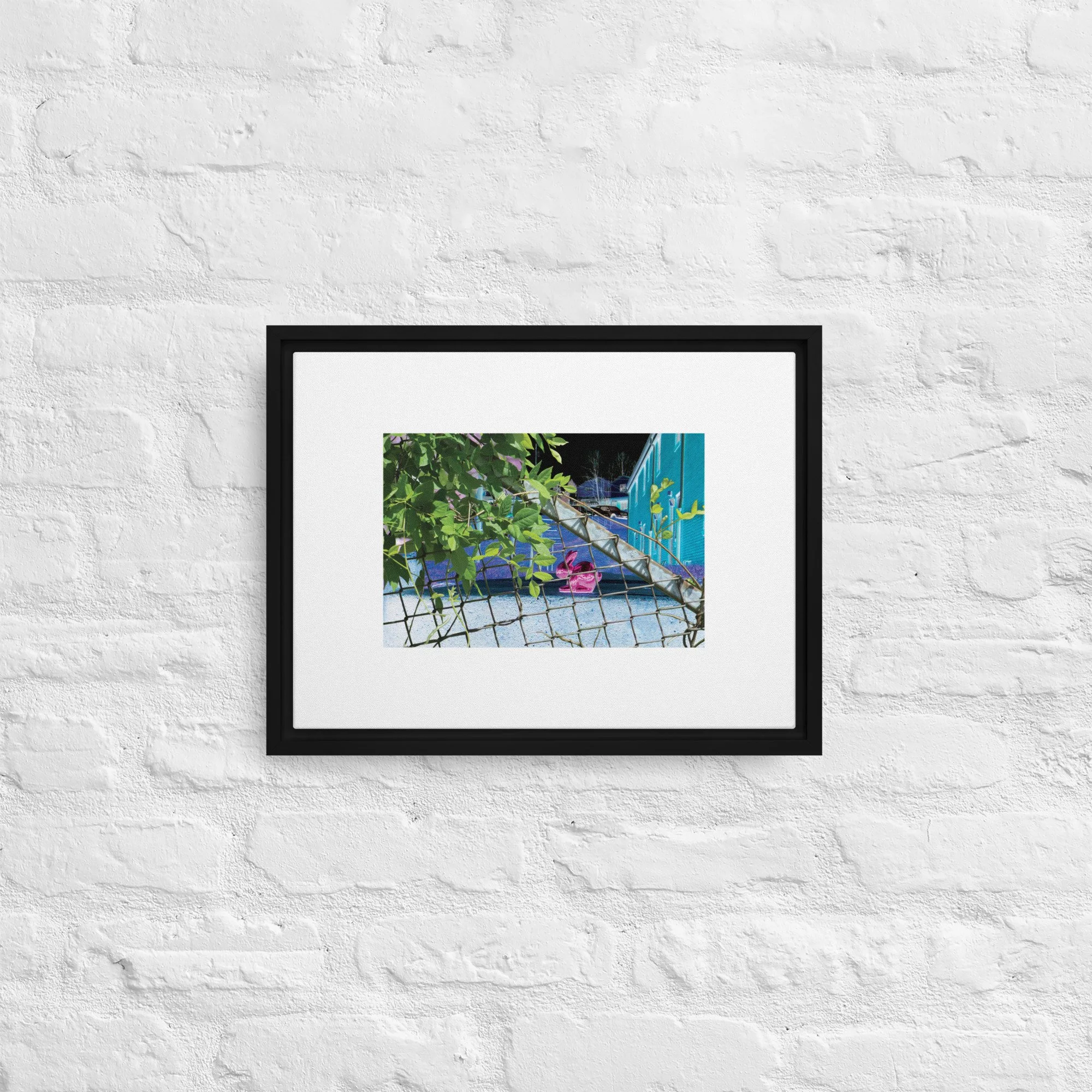 Framed canvas
