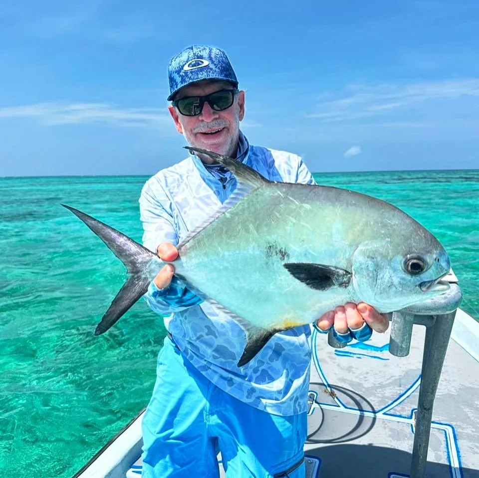 GRAND SLAM!  Very few will be able to join this elite fisherman but this week, Steven was able to join this club twice! 👏🏼

Guide:  @ernestgarcia.art 
.
.
.
.
#flyfishing #fishing #flyfishingjunkie #saltwaterflyfishing 
#フライフィッシング