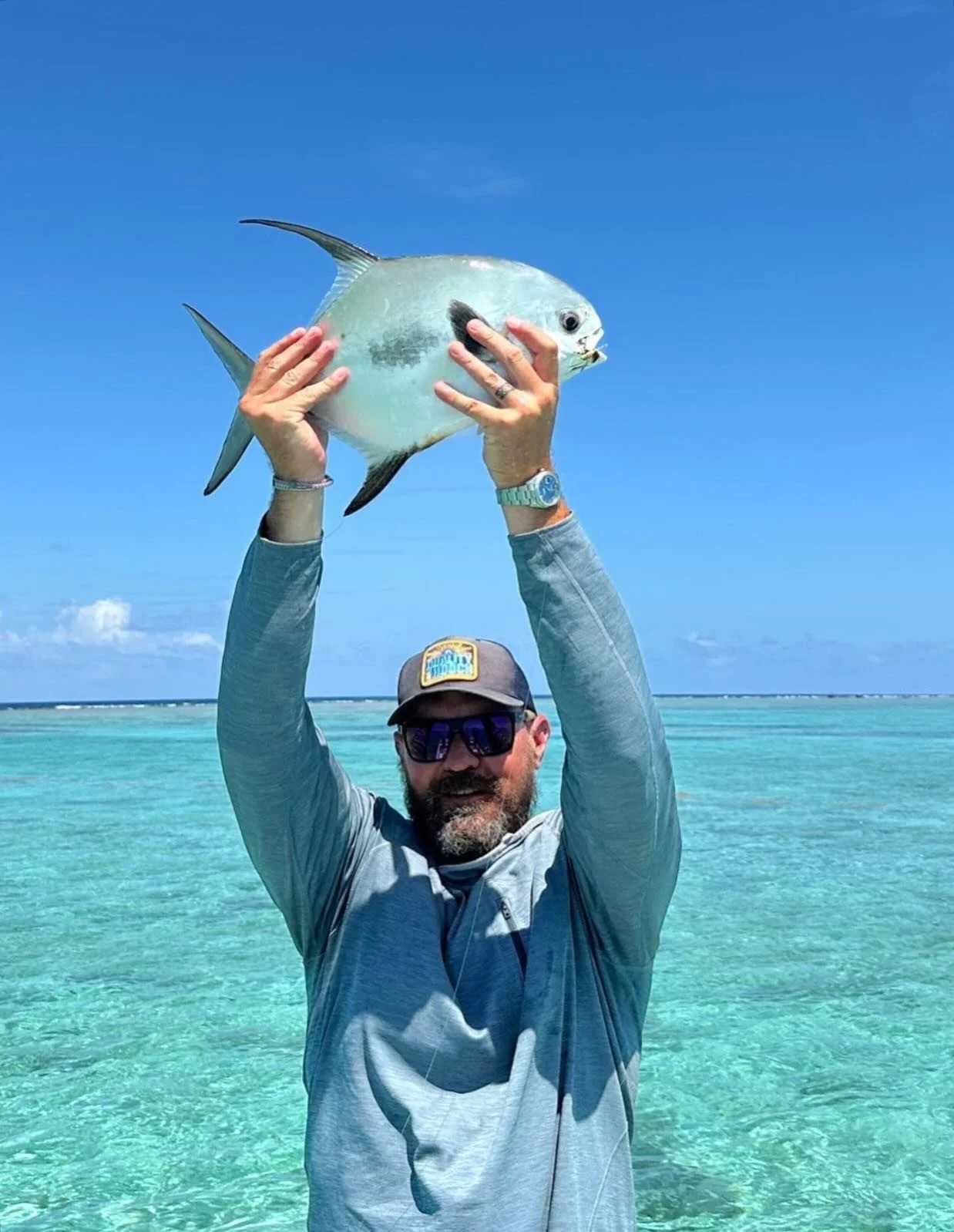 Who else has done the &ldquo;Say Anything&rdquo; pose? 
.
.
.
#flyfishing #fishing #flyfishingjunkie #saltwaterflyfishing 
#フライフィッシング