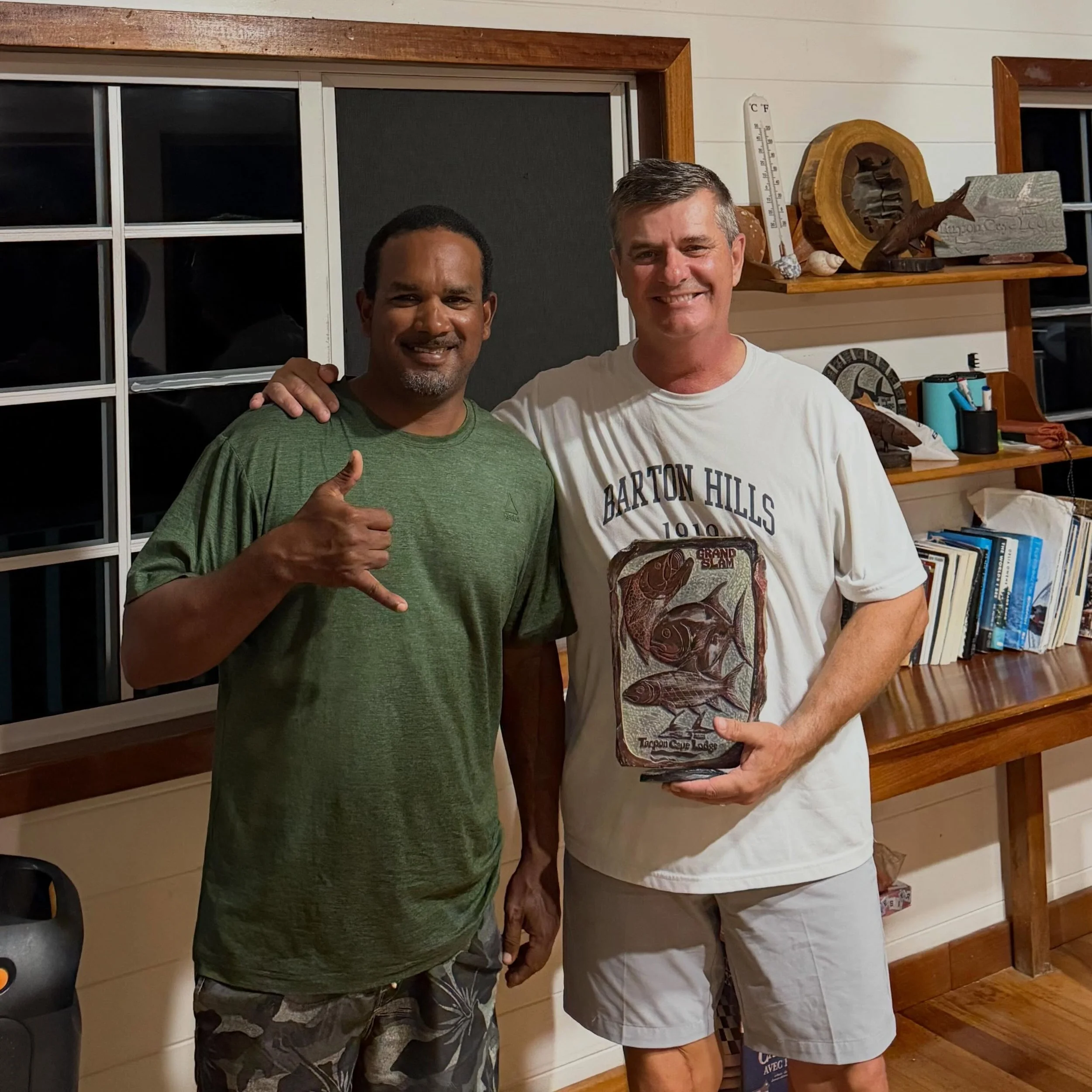 CONGRATULATIONS to Rick for his Grand Slam!  Back to back Grand Slam weeks!  Matter of fact that&rsquo;s 4 Grand Slams in 2 weeks! 

Guide:  @ernestgarcia.art 
.
.
.
#flyfishing #fishing #flyfishingjunkie #saltwaterflyfishing 
#フライフィッシング