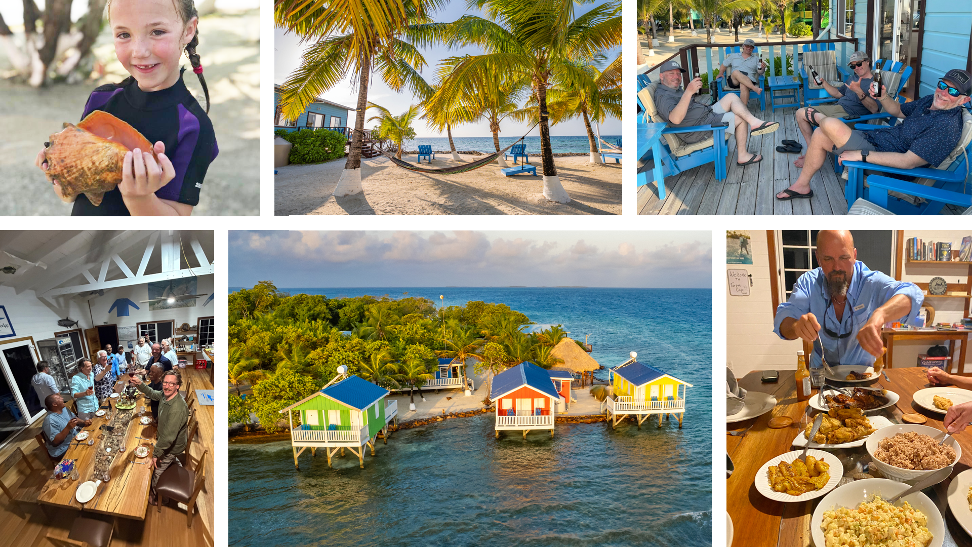 Experience Belize fishing at Tarpon Caye Lodge.
