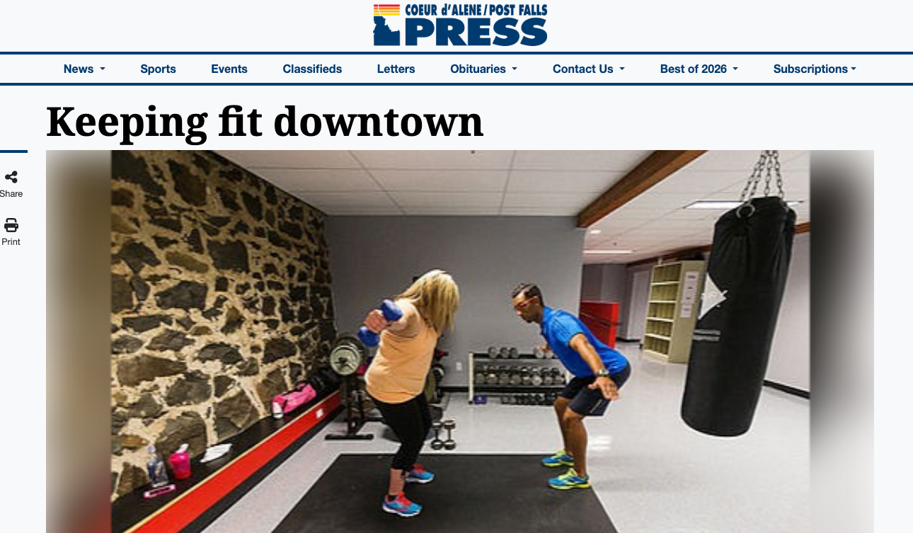 Keeping Fit Downtown