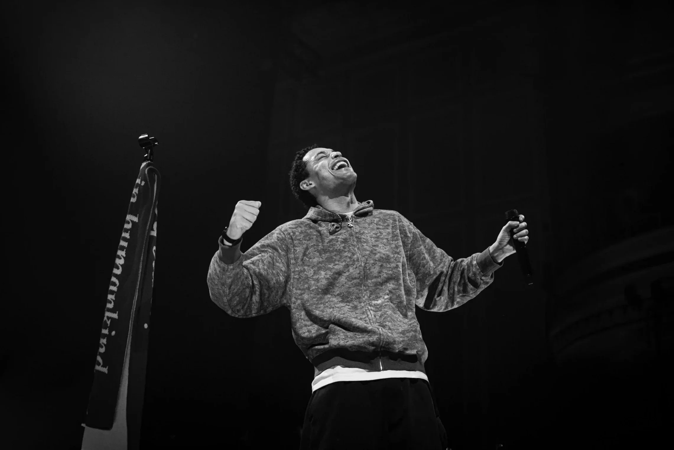 Loyle Carner (1st Edition 1 of 30) Unframed | 73.5 x 50 cm Framed | 95.2 x 71.7 cm