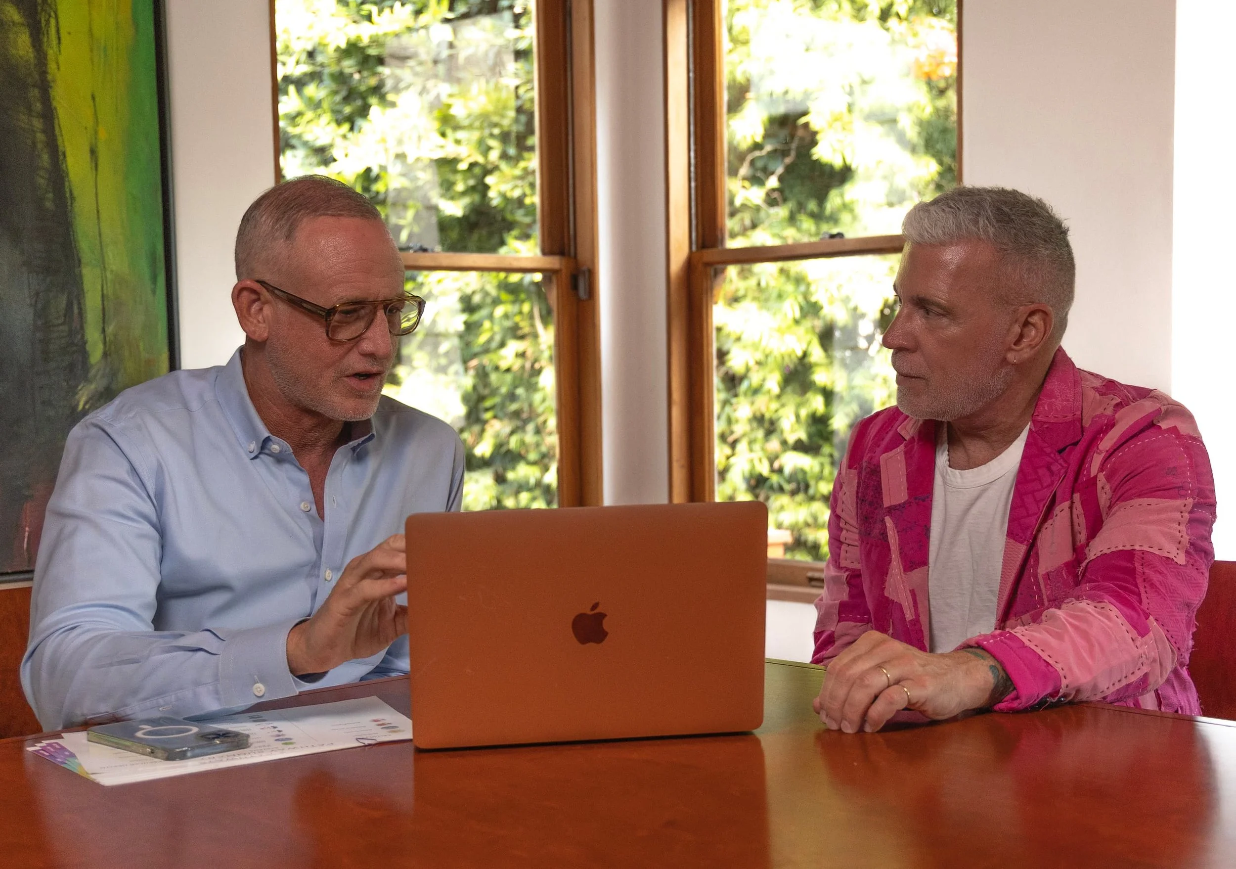 Dr. Carragher and Nick Wooster.