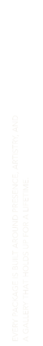 Black and white graphic of a guitar with a quote that reads, 'Every rack is built around presets and that holds up for a lifetime.'
