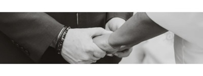 Close-up of two people shaking hands