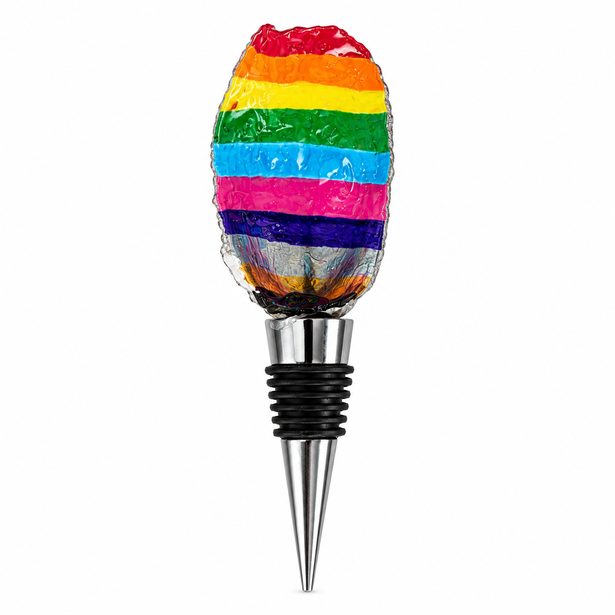 Rainbow Wine Stopper