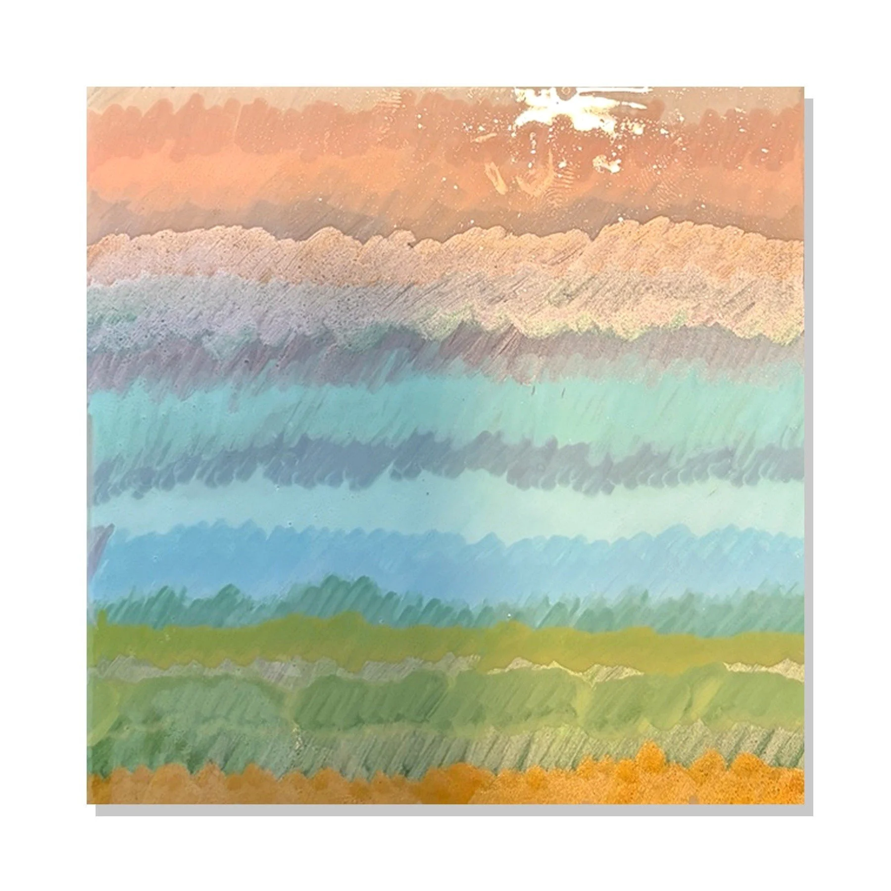 Set of 4 Green Coasters