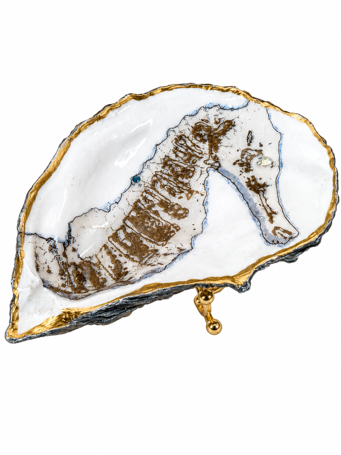 Large Seahorse Trinket Dish