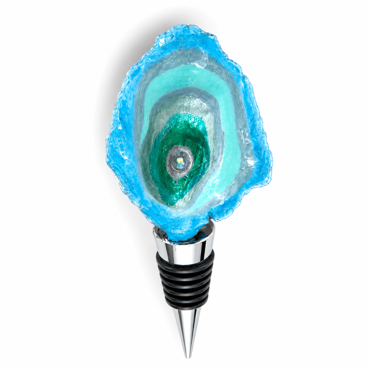 Blue Wine Stopper