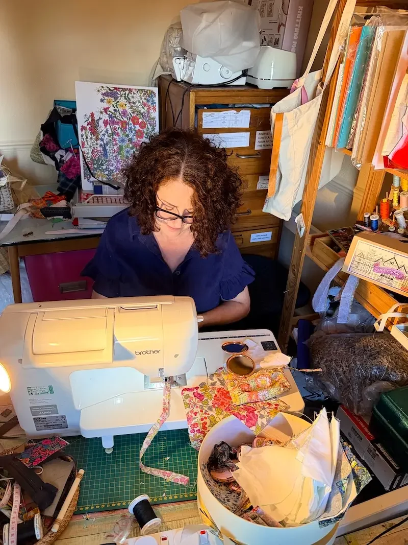 Ramble Rose Liberty fabrics workshop