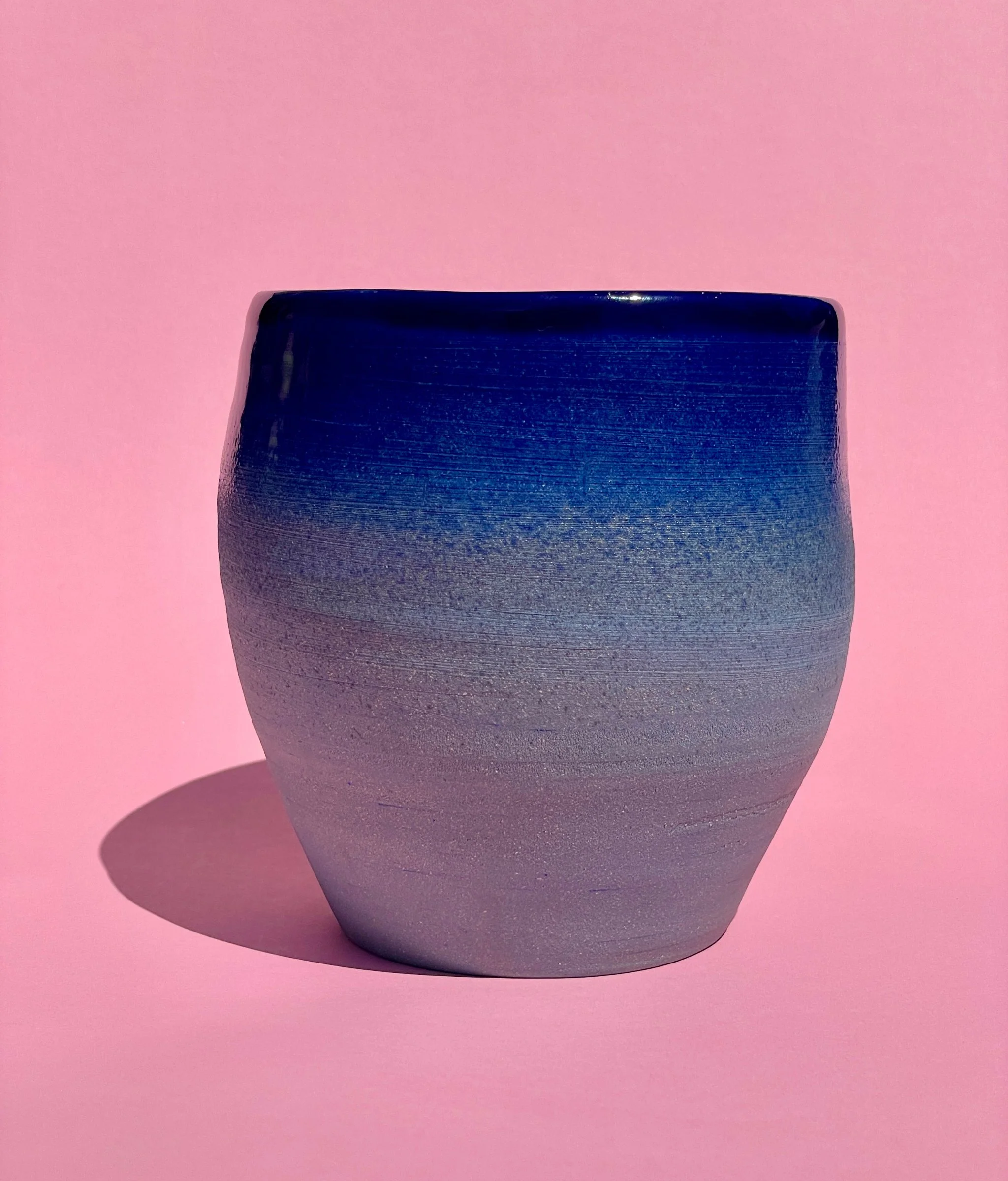 Blue Gradient Vase