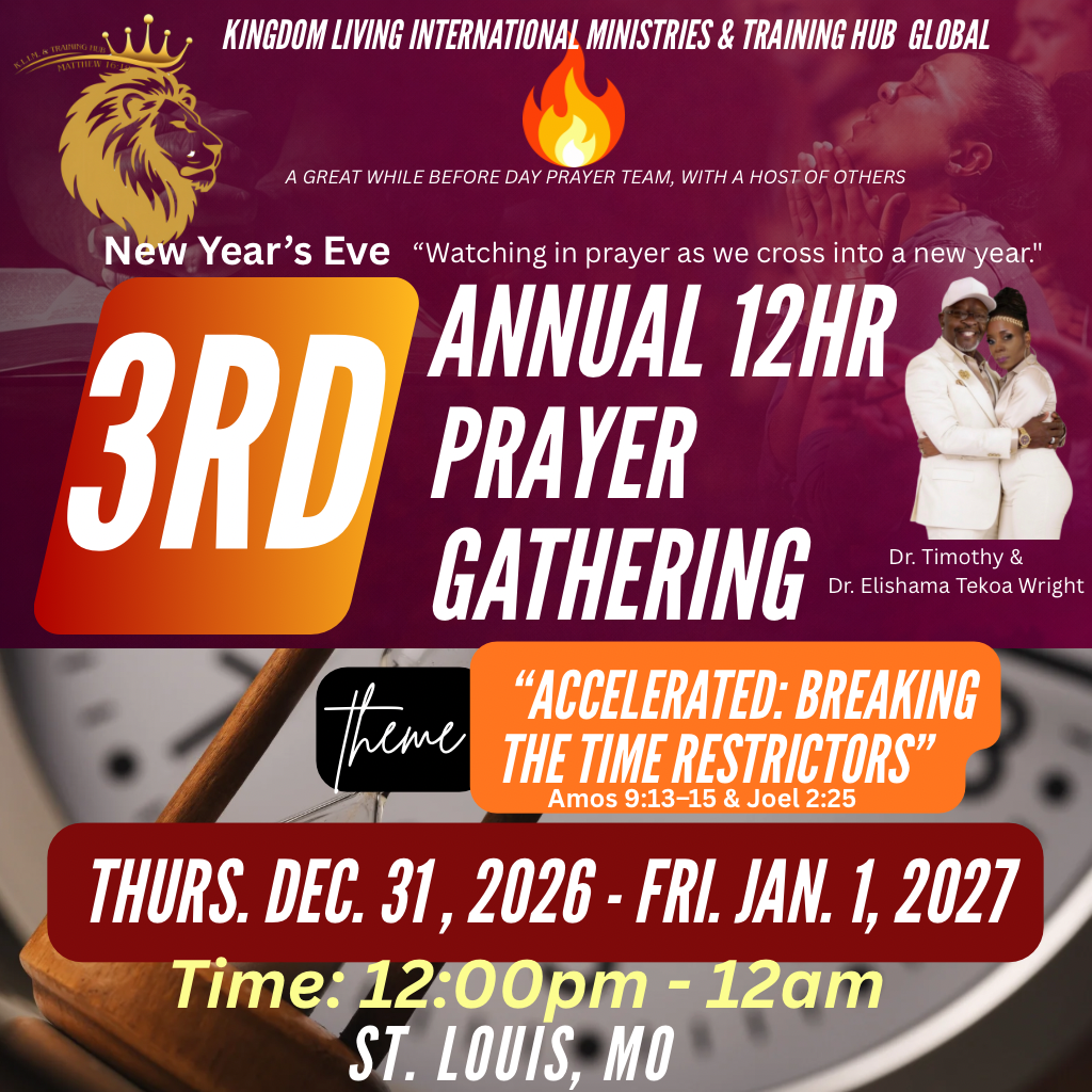 3rd Annual 12hr Prayer Gathering