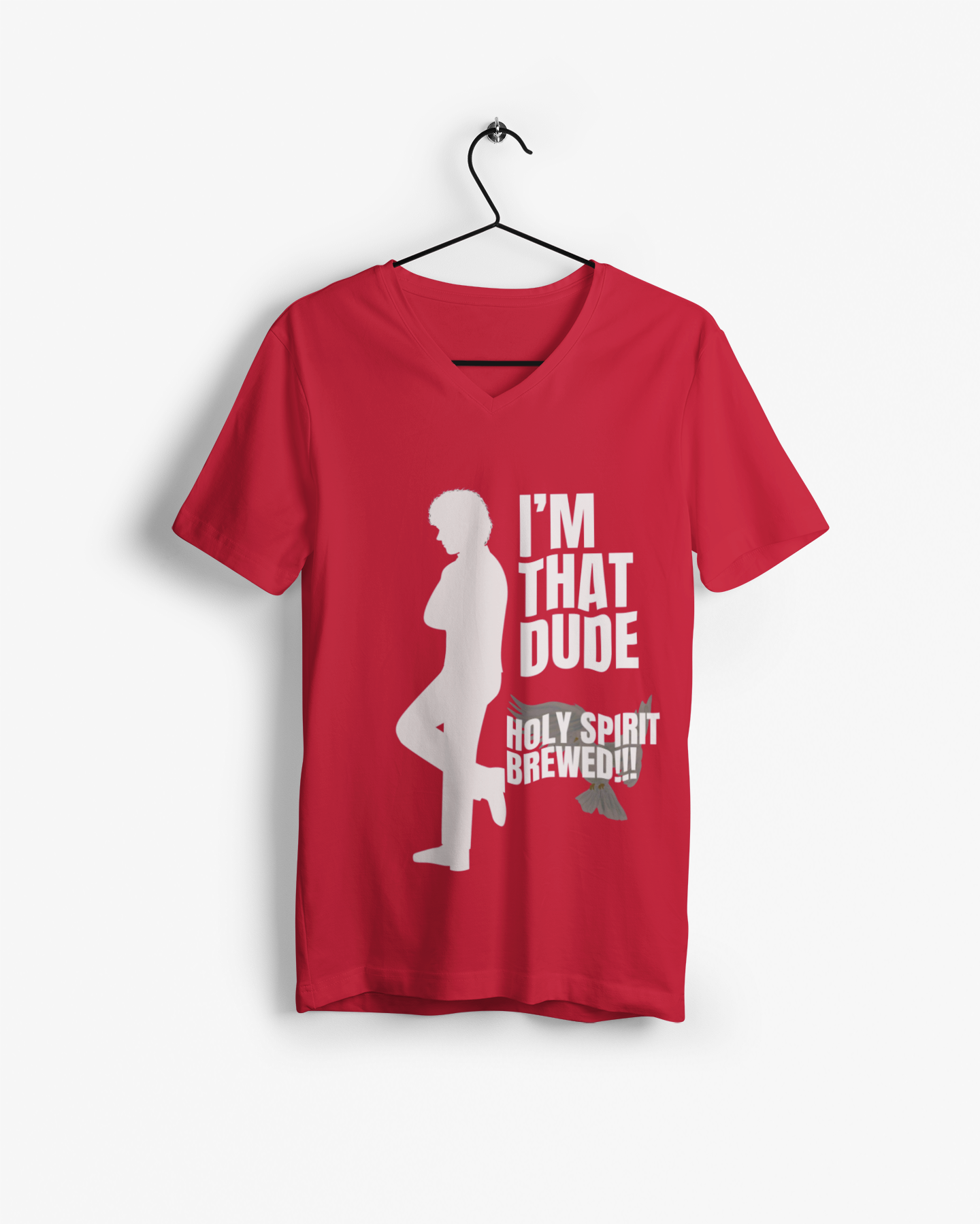Men’s “I’m That Dude” V Neck-Shirt
