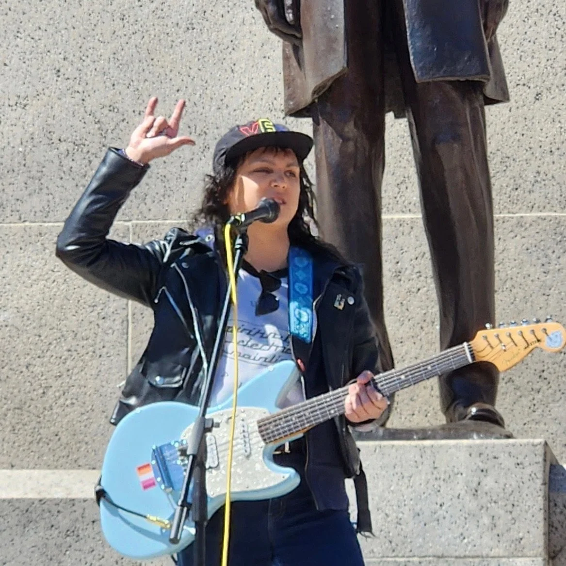 No Kings Rally, 2026. Photo By Bee