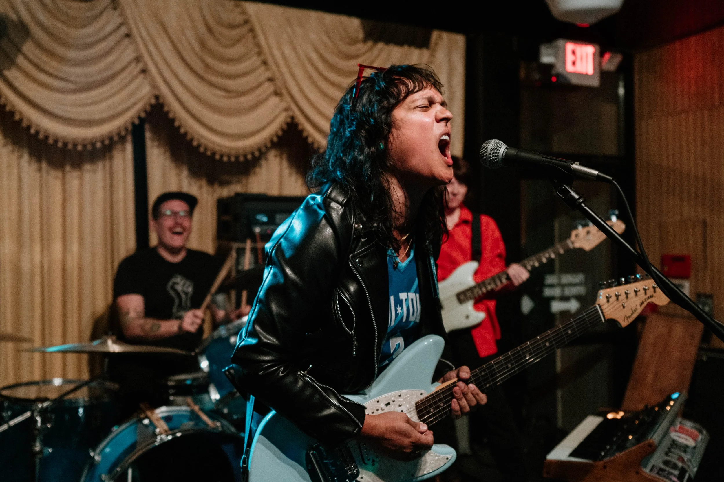 Looming "Anybody's Baby" Album Release show, 2022. Photo by Veronica Mullen