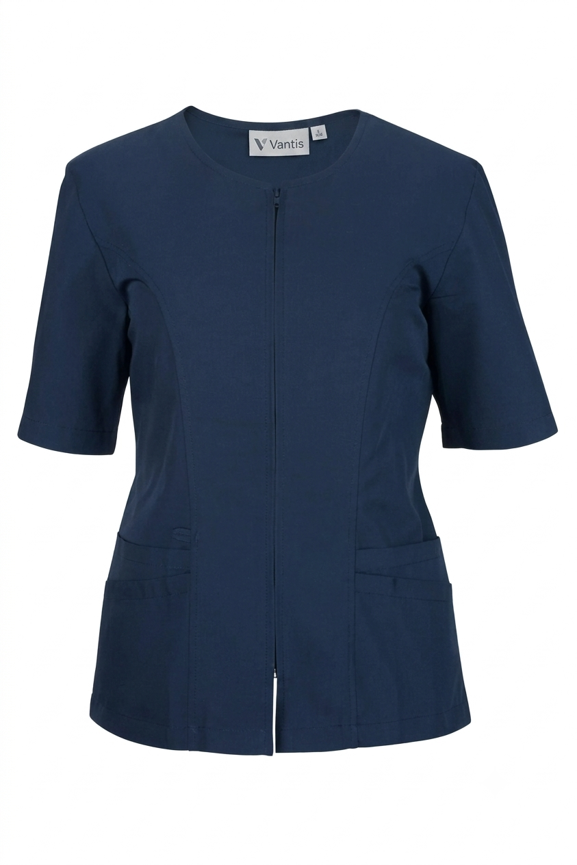 VANTIS Signature Zip Tunic