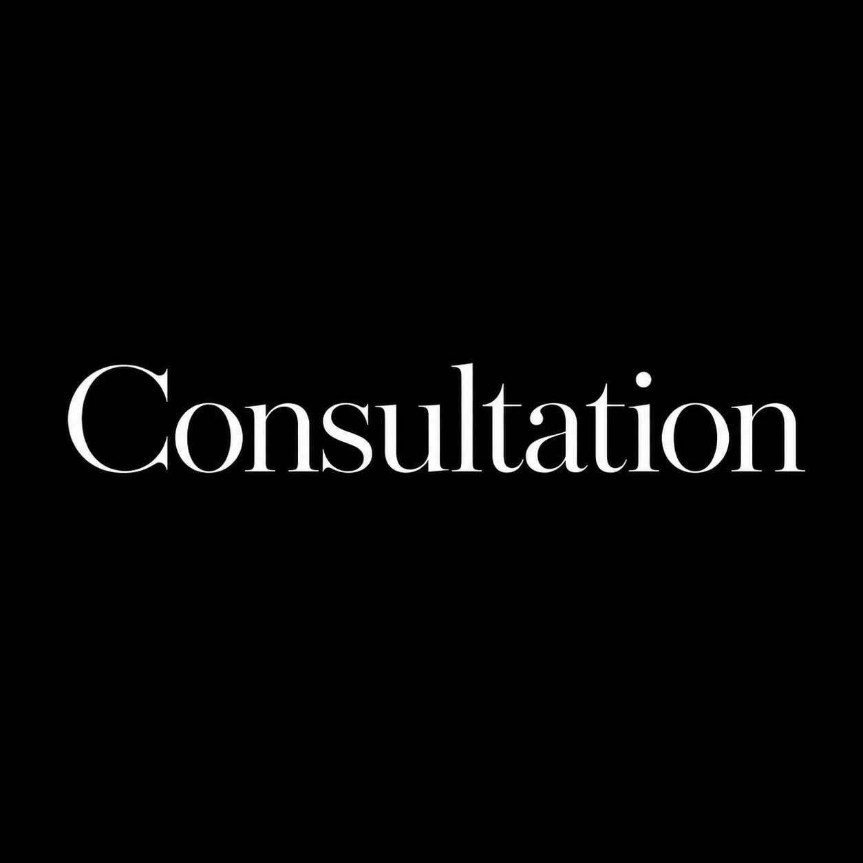 Single Consultation