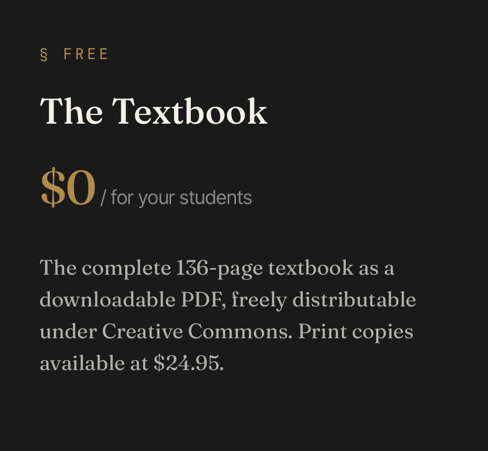 The Textbook