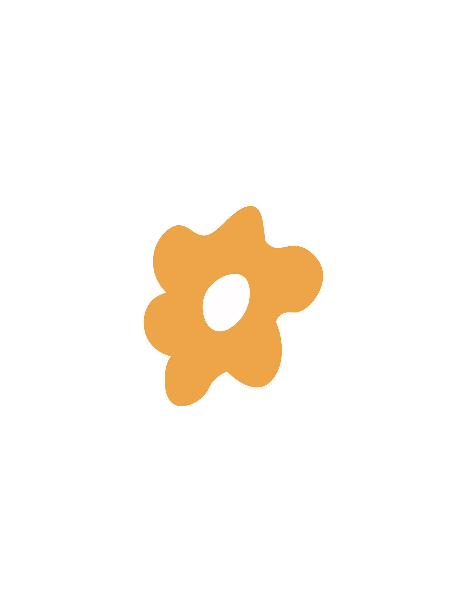 Animation of a fried egg with a yellow yolk and white surrounding it, depicted in a simple, cartoon style.