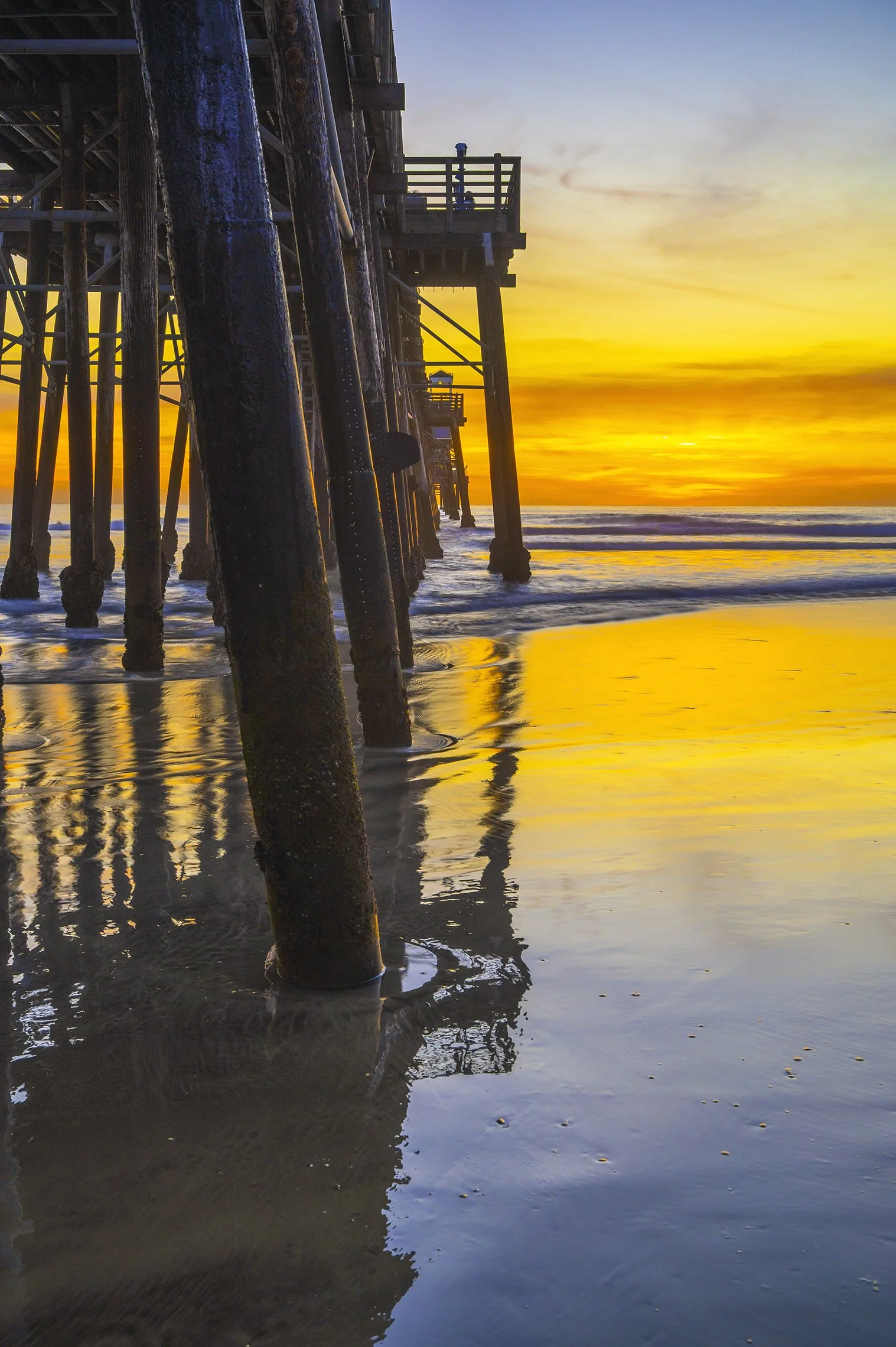 "Pier Reflections"