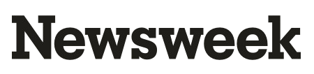 The Newsweek logo in black text.