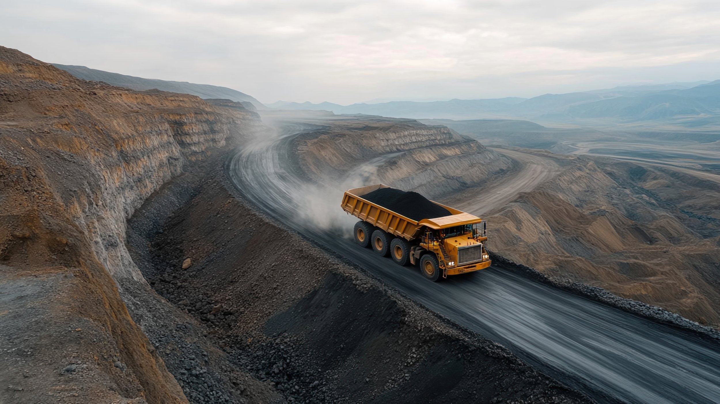 Mining operation in Gillette, Wyoming