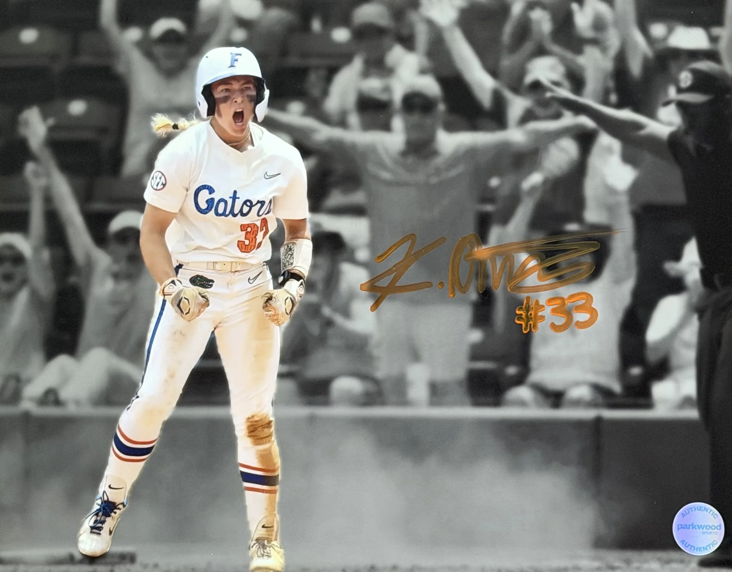 Korbe Otis - Signed 11x14 Photo - Florida Gators "Celebration"