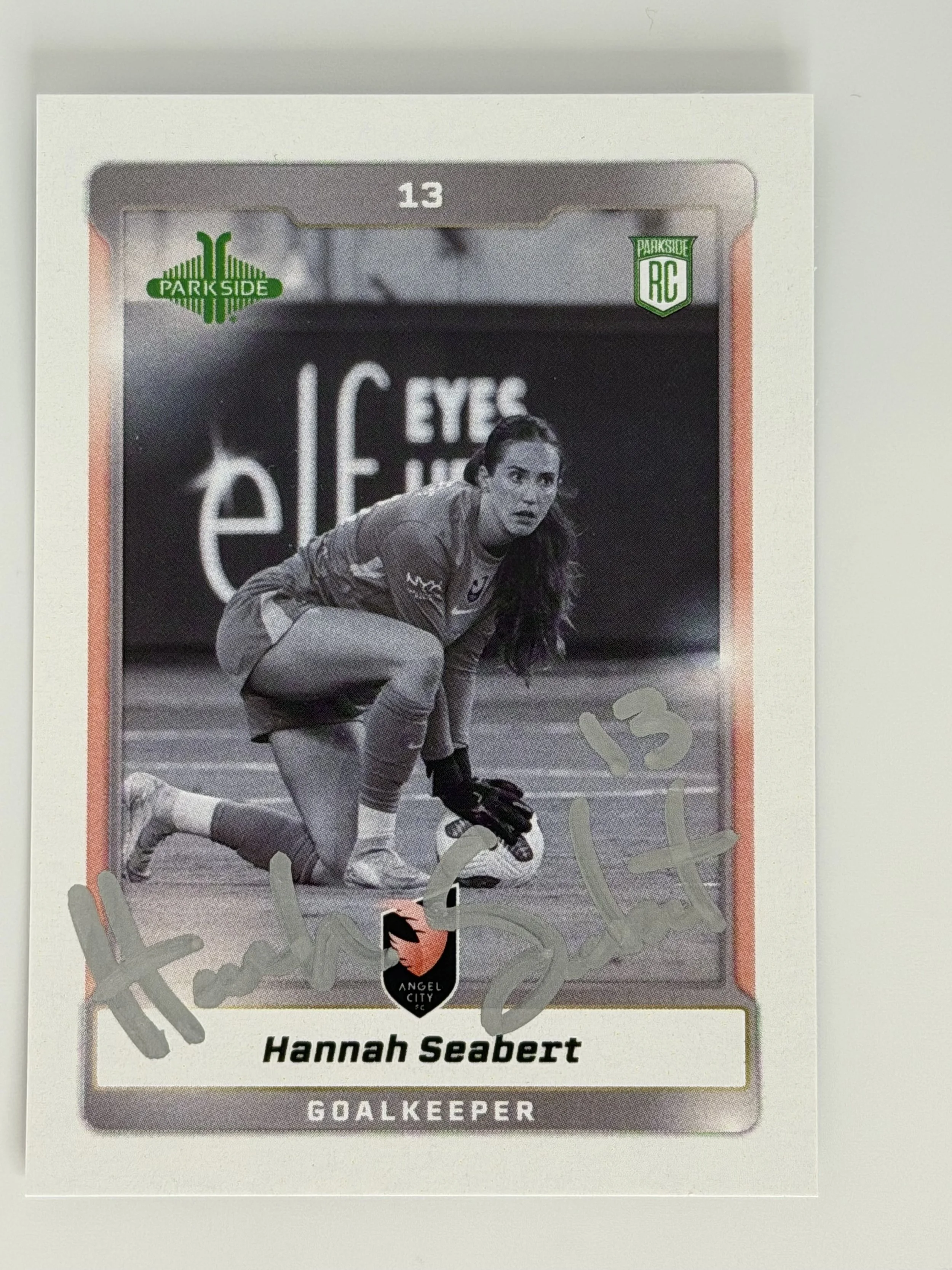 Signed 2025 Parkside Hannah Seabert Black & White #213 (RC) - C