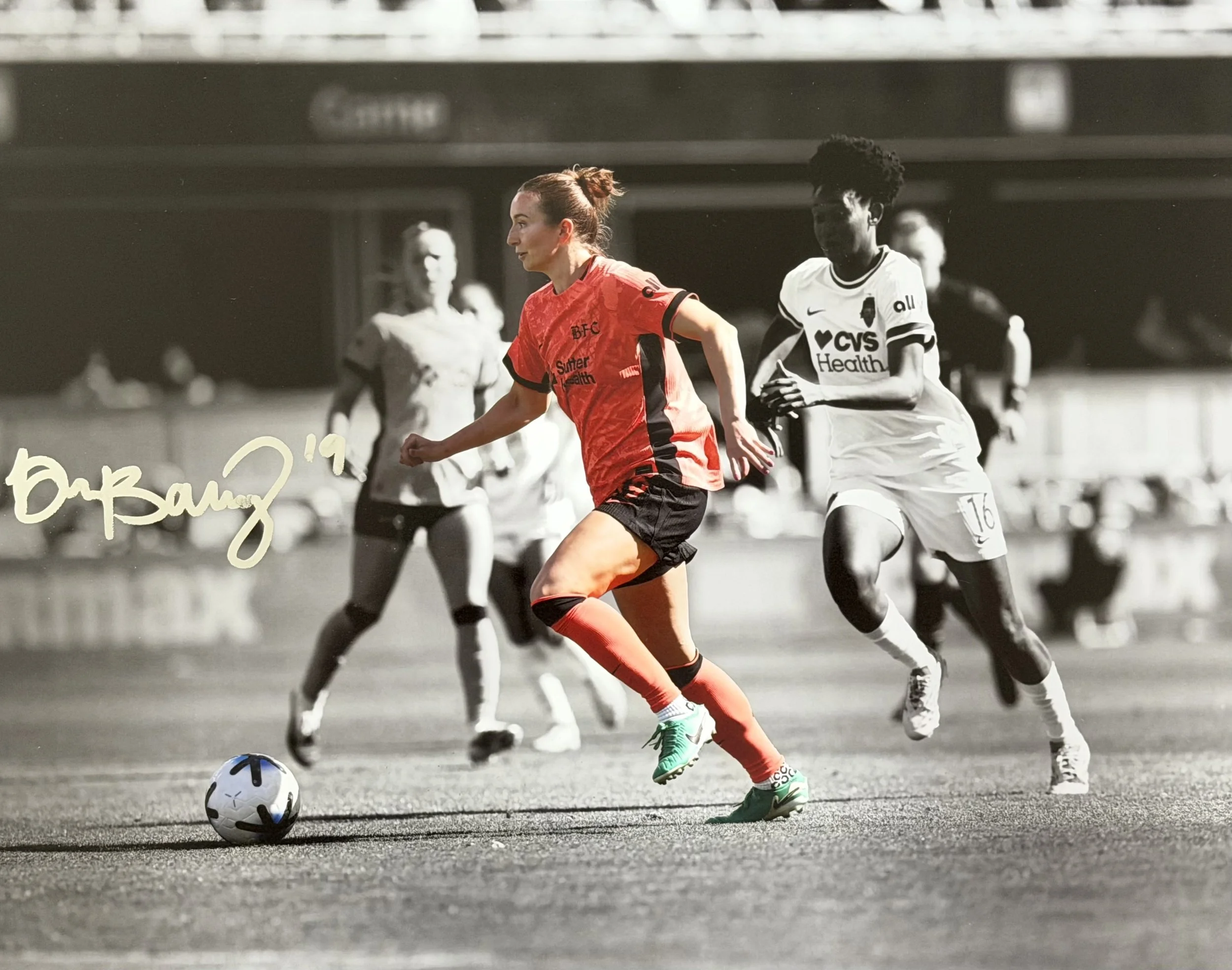 Dorian Bailey - Signed 11x14 Photo - Bay FC