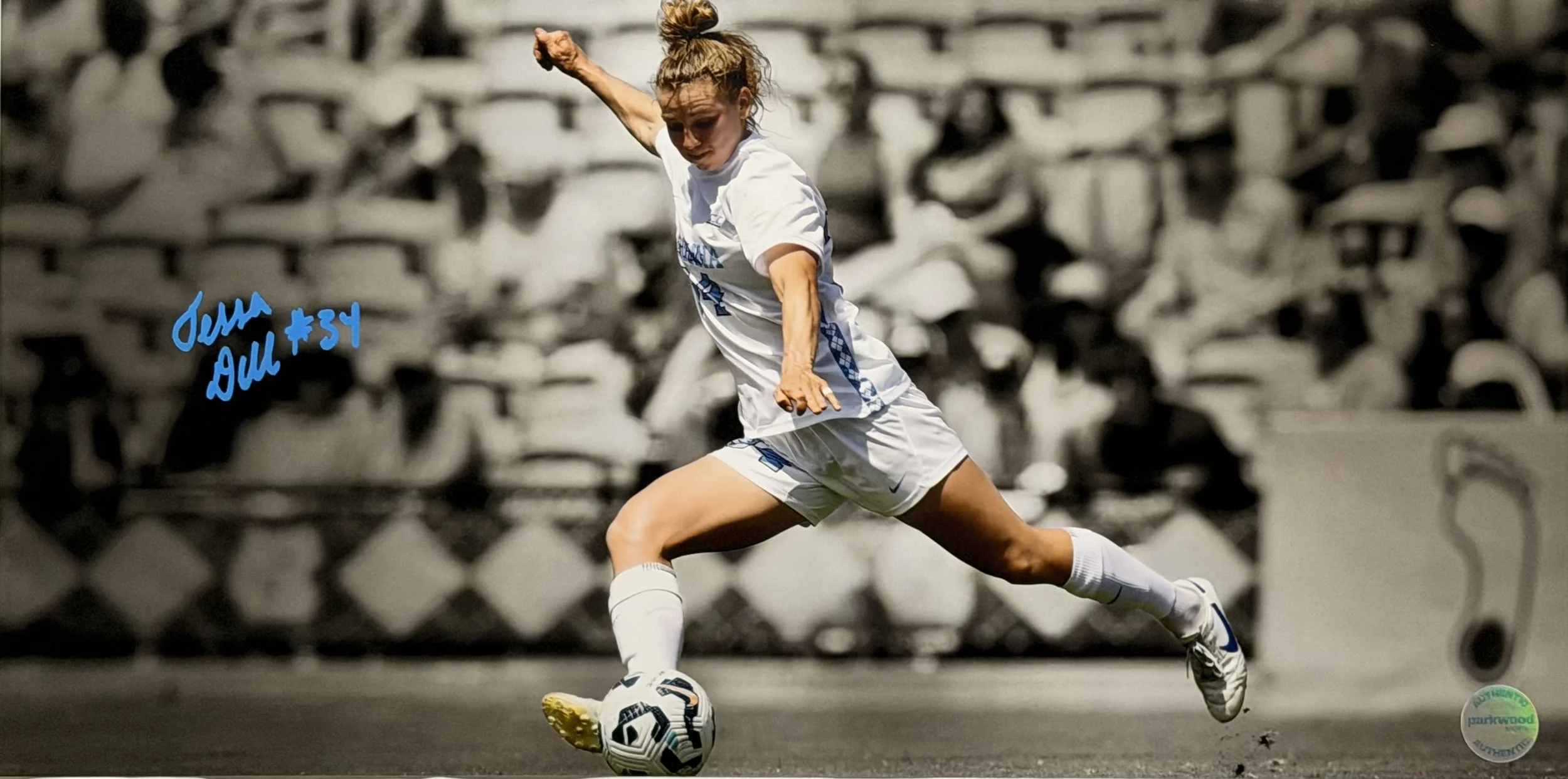 Tessa Dellarose - Signed 10x20 Photo - North Carolina Tarheels - 3/3