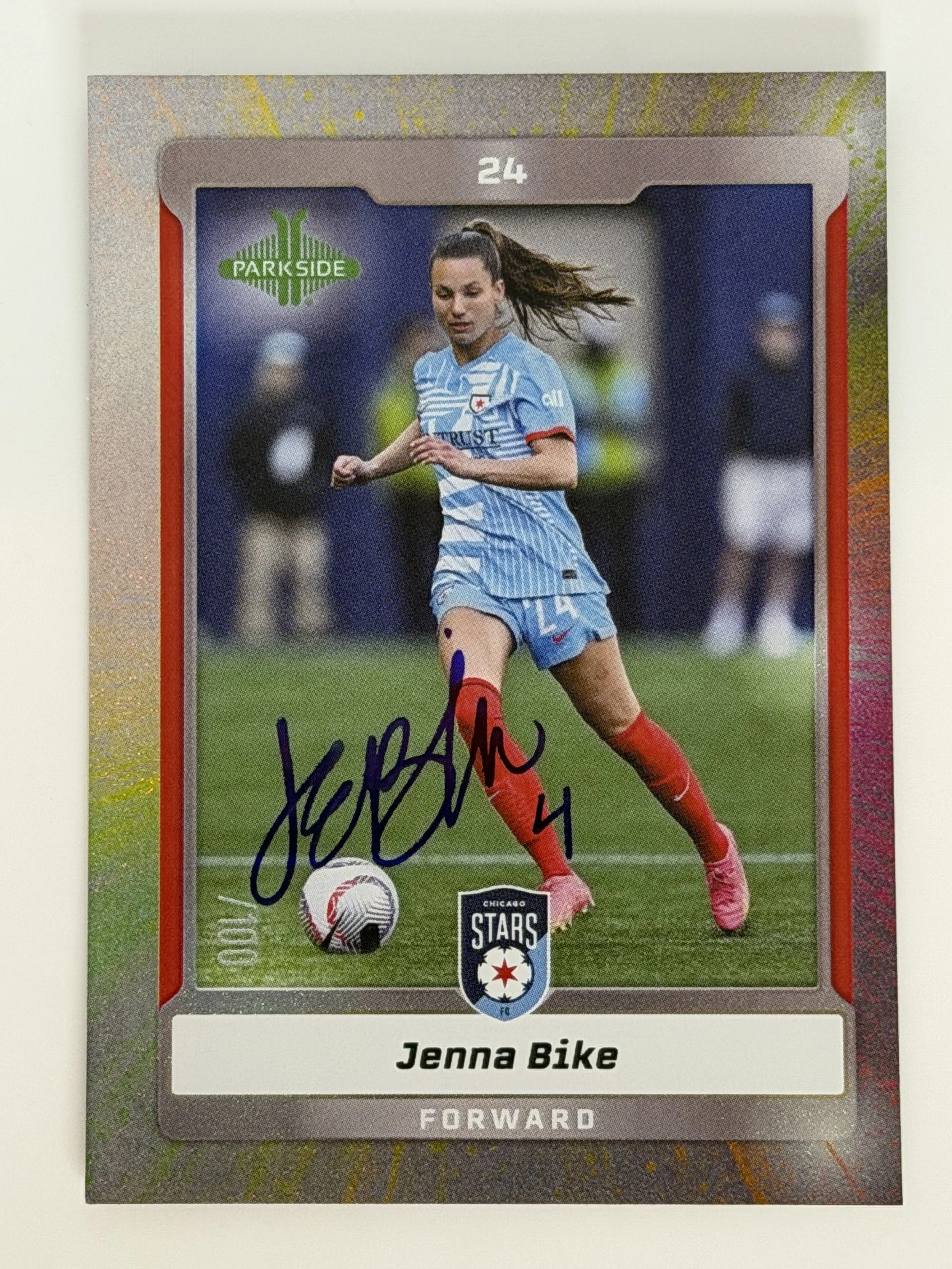 Signed 2025 Parkside Jenna Bike Foil Vol. 1 #75 - /100