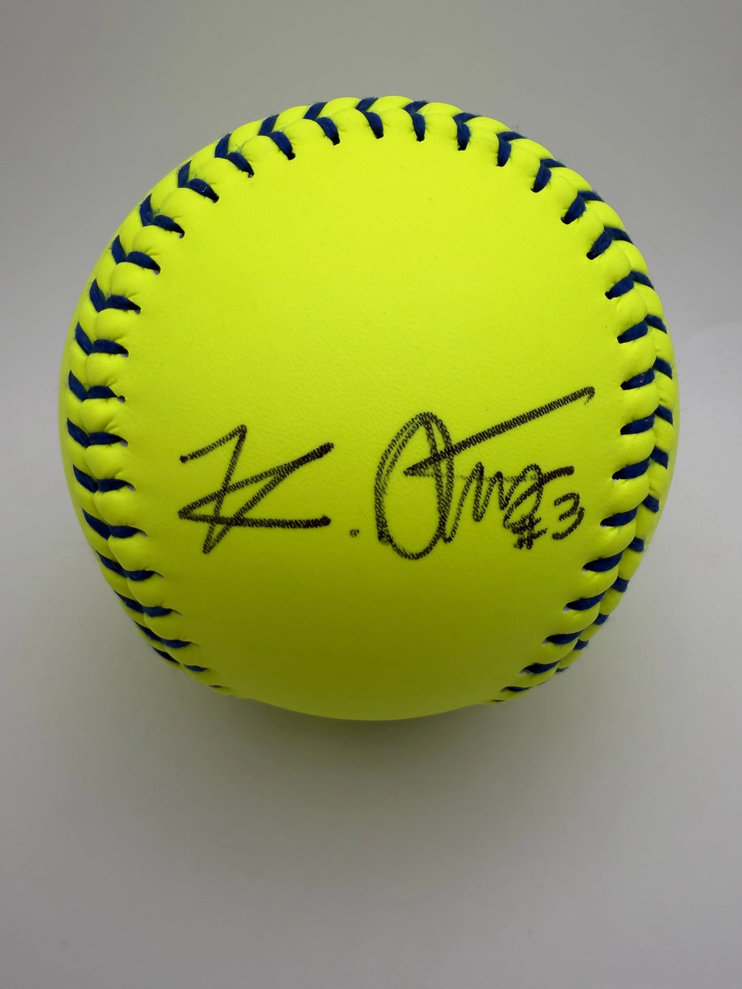 Korbe Otis - Signed Official AUSL Softball - Portland Cascade - 3/3