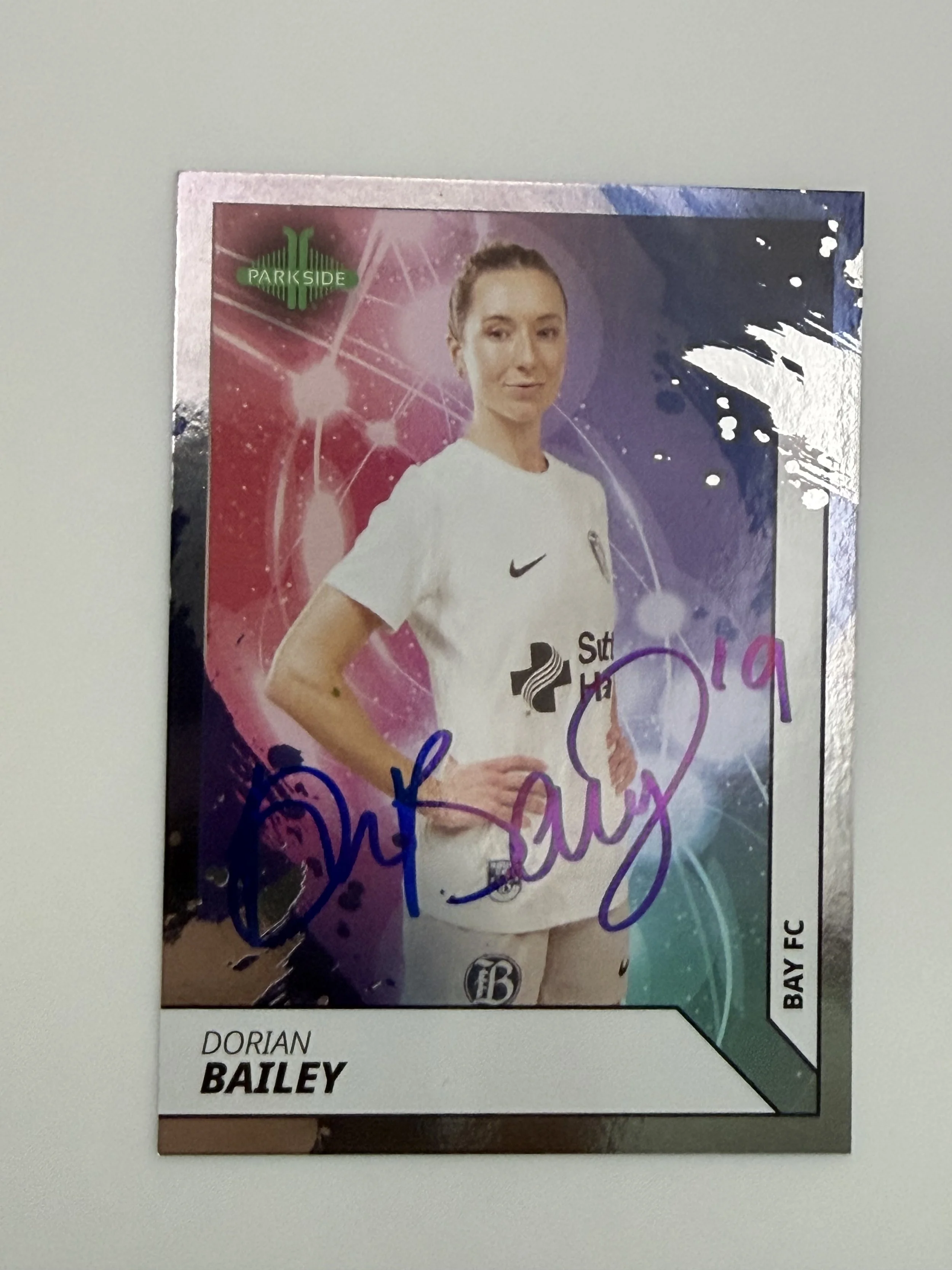 Signed 2024 Parkside Dorian Bailey Foil #117