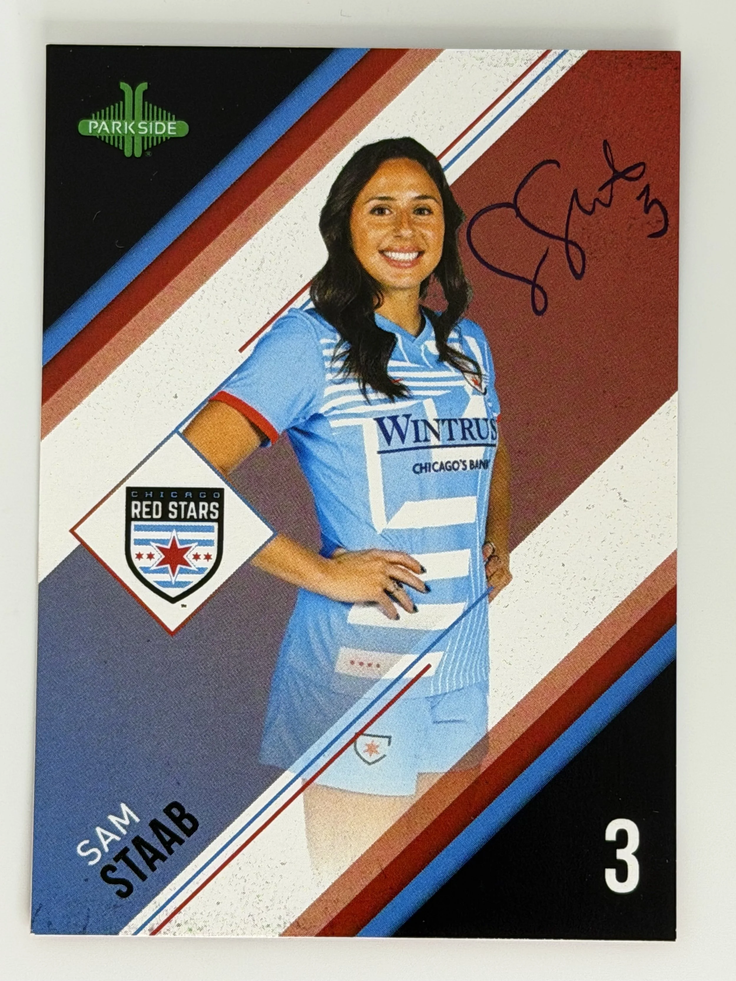 Signed 2024 Parkside Chicago Stars FC Team Set Sam Staab #4
