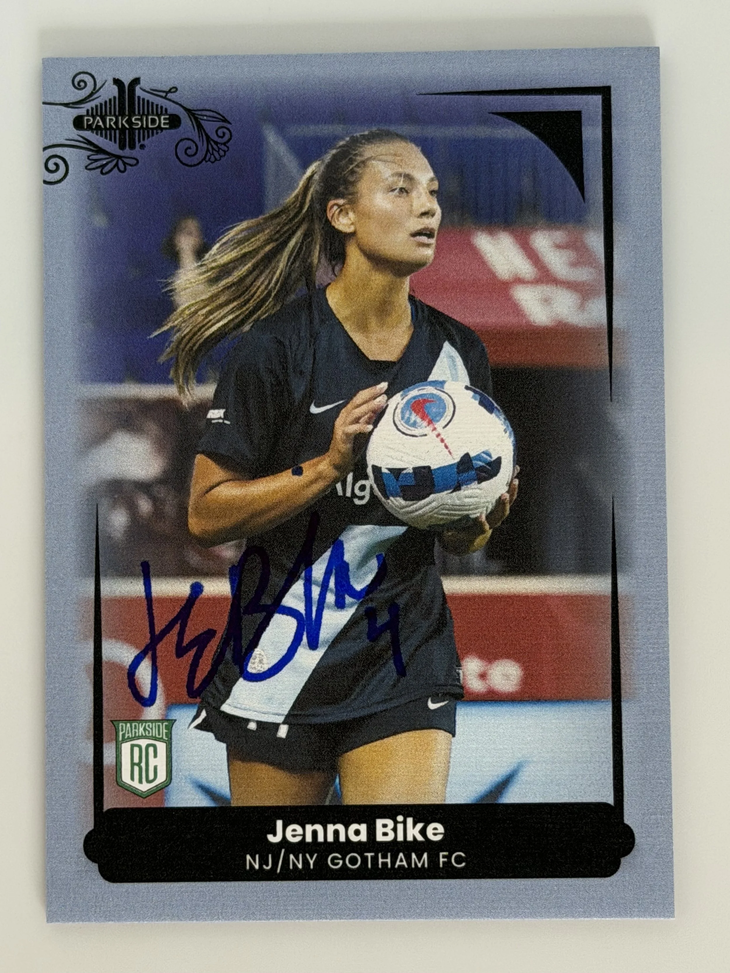 Signed 2022 Parkside Jenna Bike Paramount #102 - 7/25 (RC)