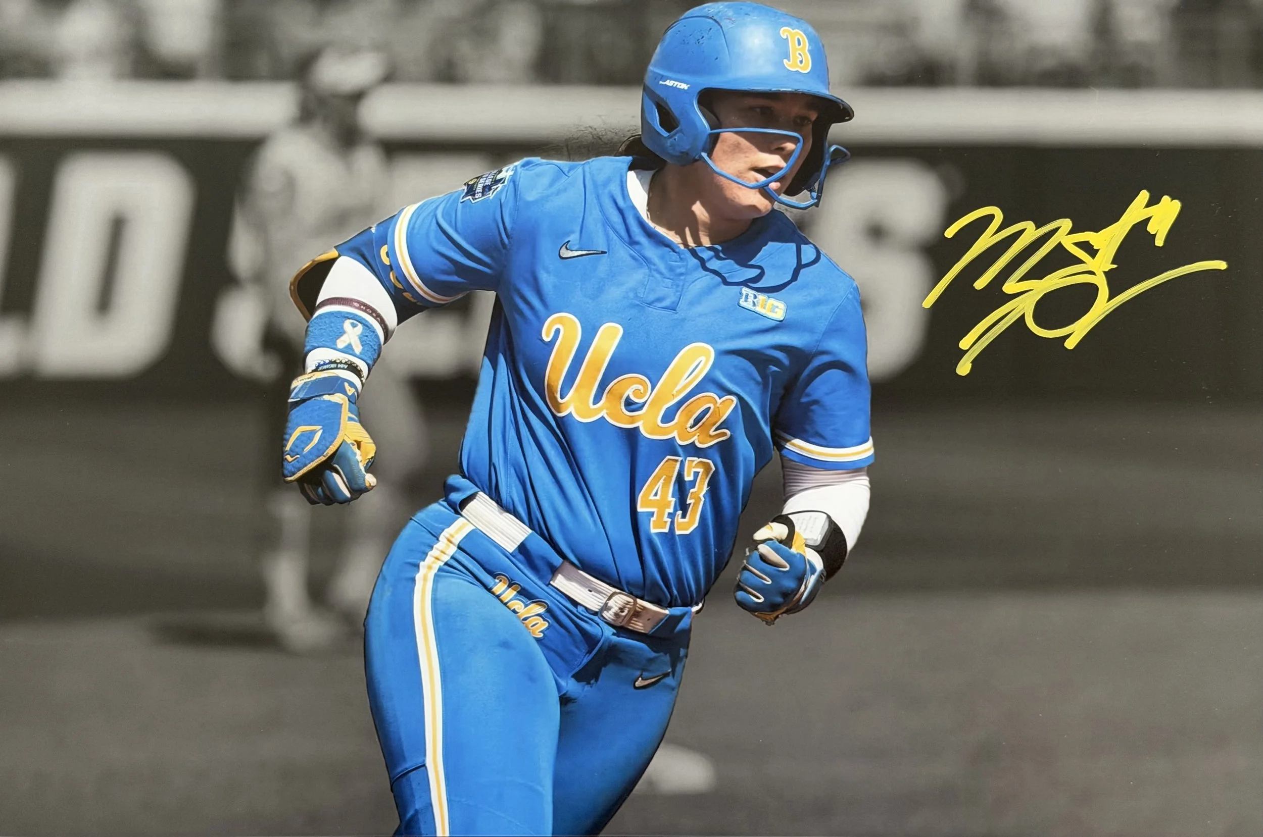 Megan Grant - Signed 12x18 Photo - UCLA Bruins