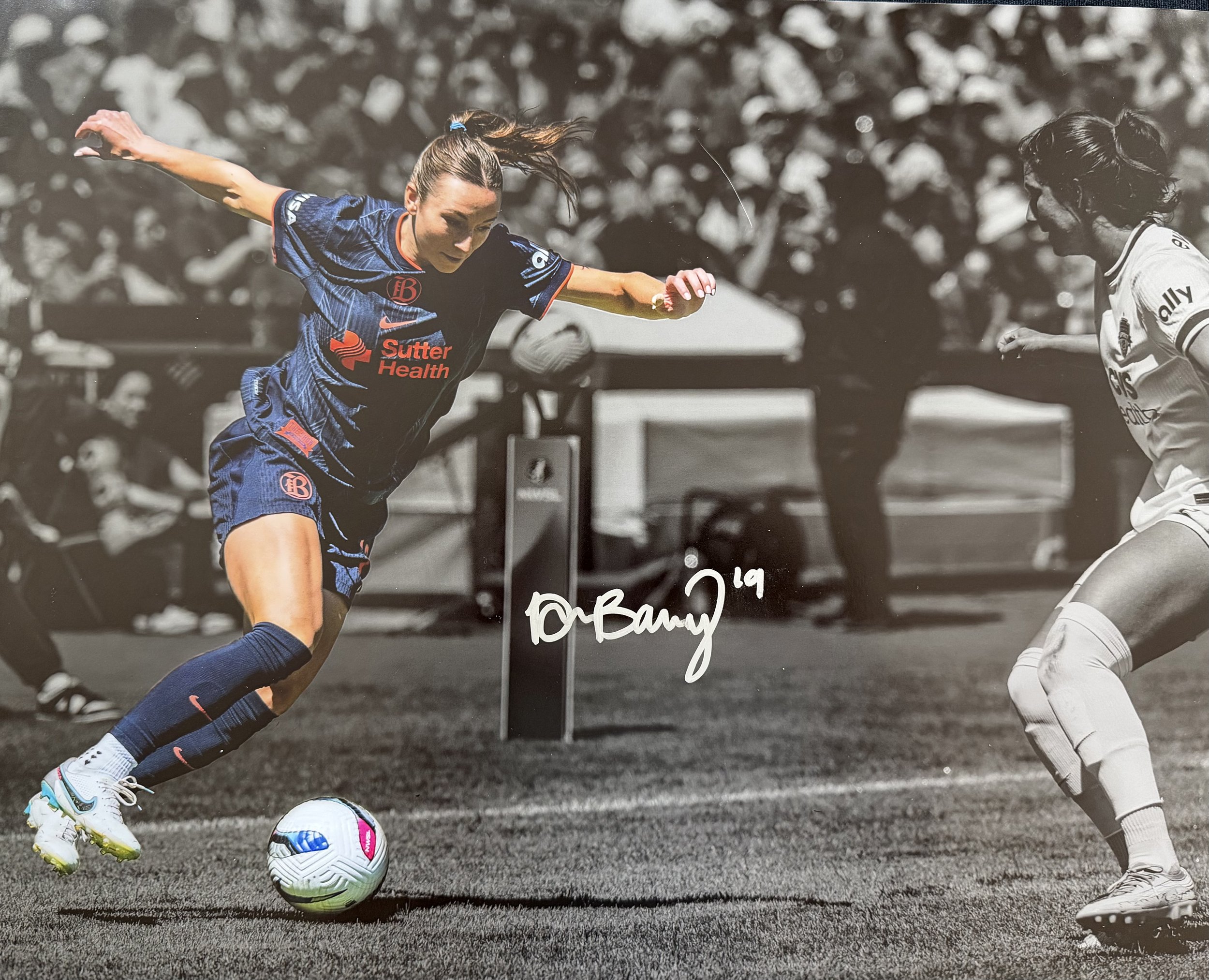 Dorian Bailey - Signed 16x20 Photo - Bay FC