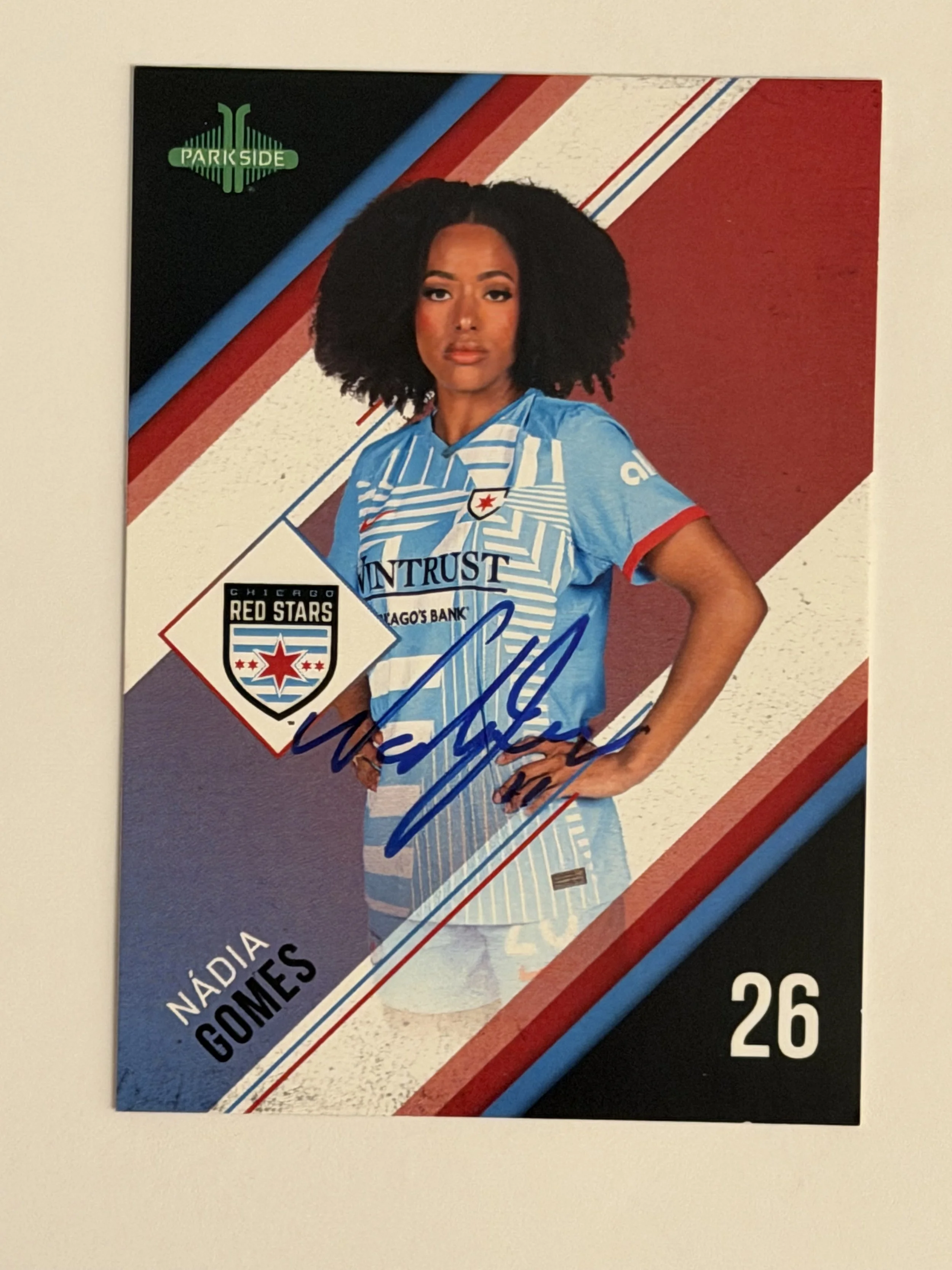 Signed 2024 Parkside Nadia Gomes Team Set #24