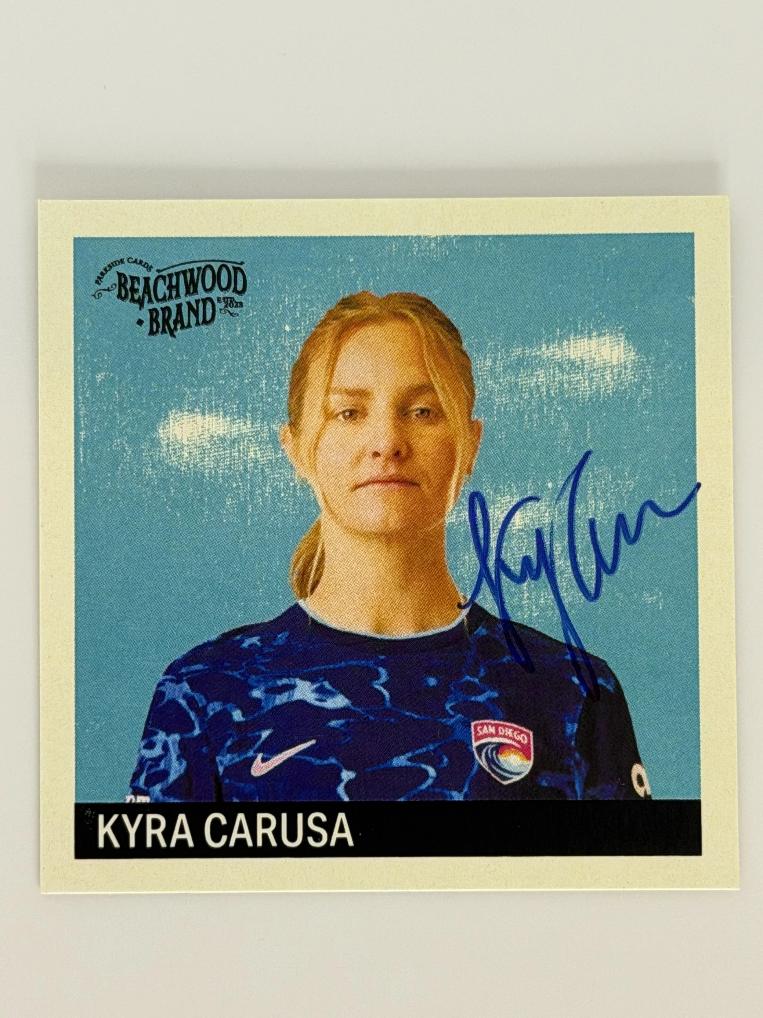 Signed 2025 Parkside Kyra Carusa Beachwood Brand #31 - B