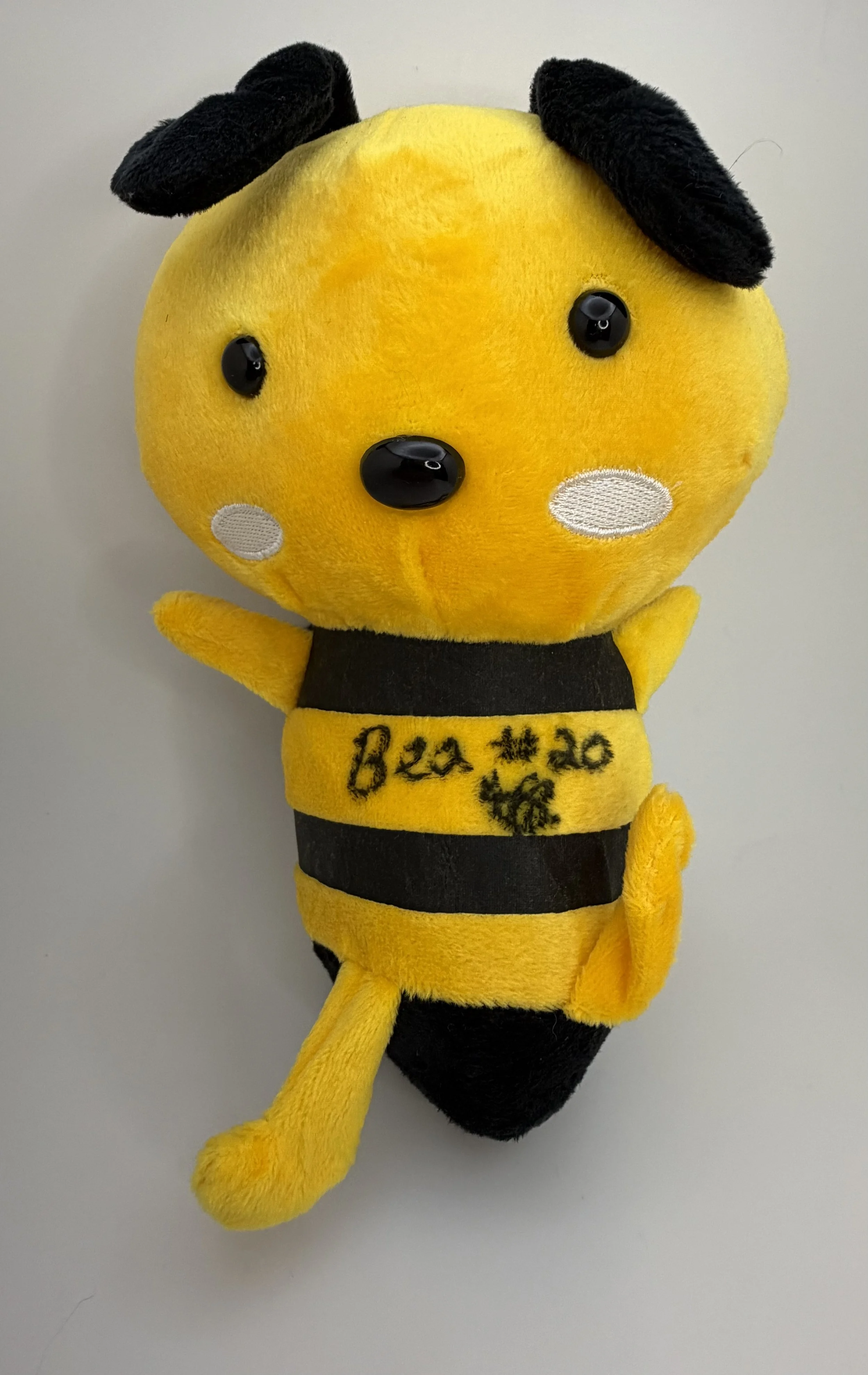 Bea Franklin - Signed Bee Stuffed Animal - Chicago Stars - 1/2