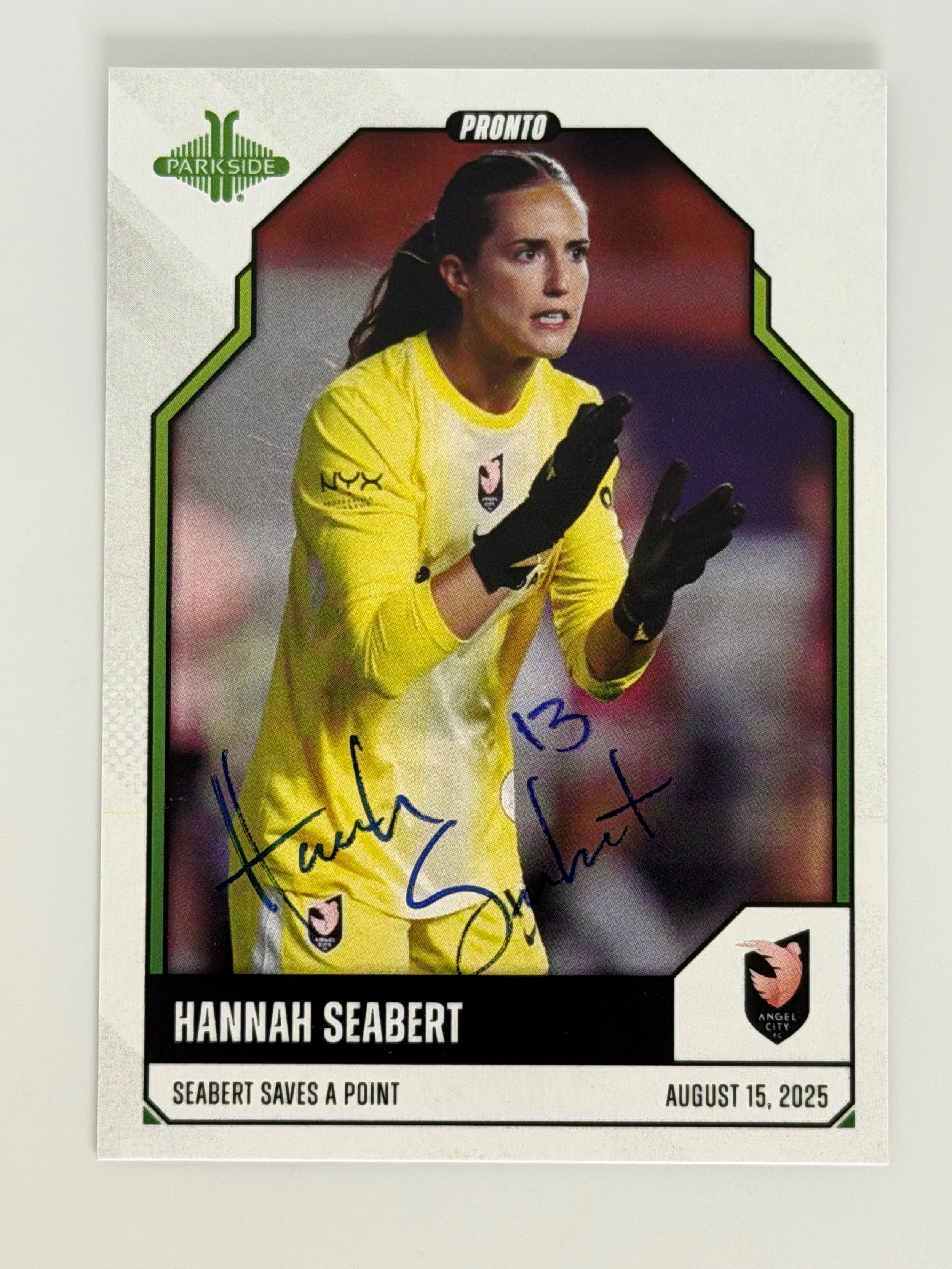 Signed 2025 Parkside Pronto Hannah Seabert #PRONTO-109 - /304 - A
