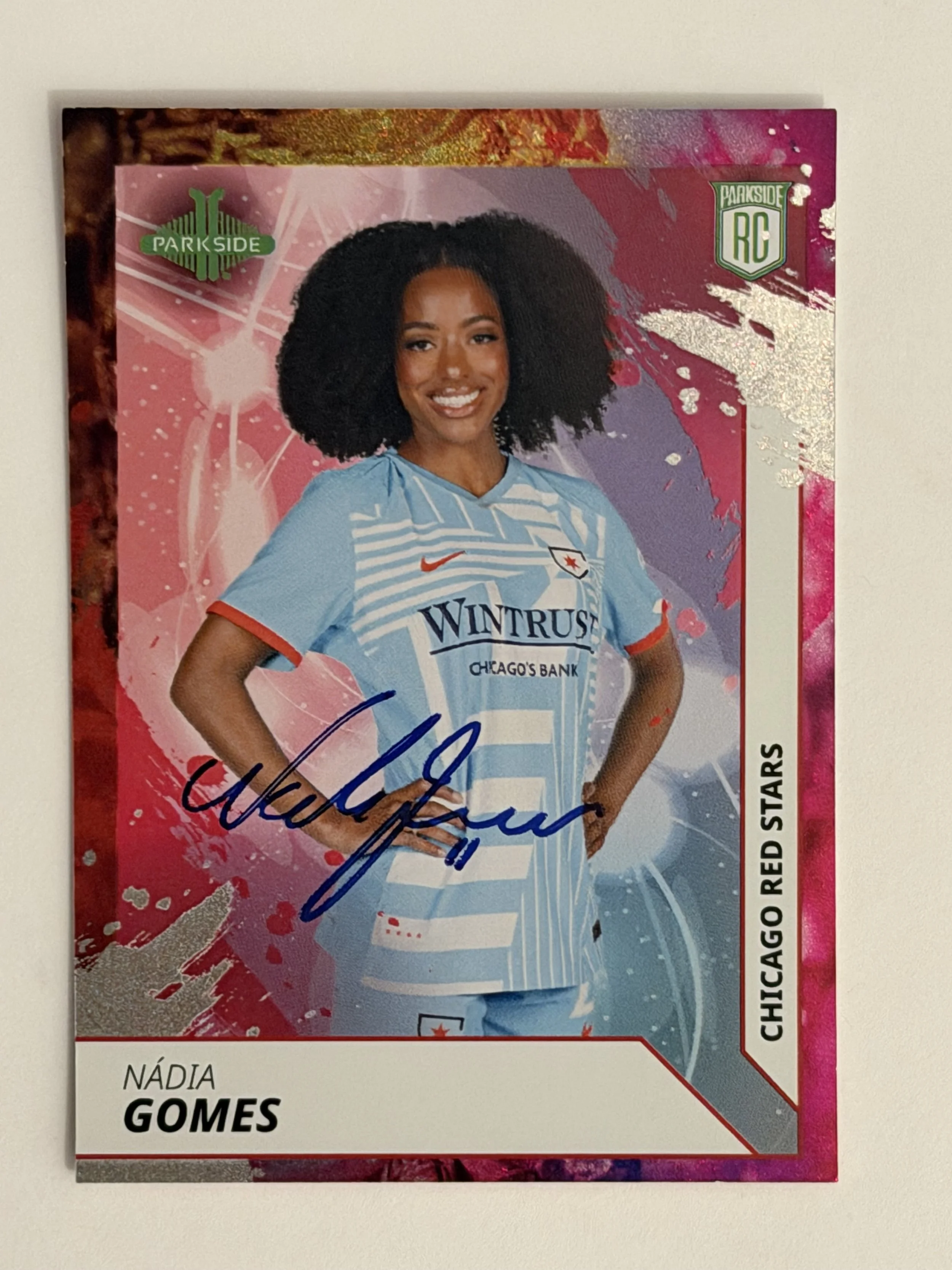 Signed 2024 Parkside Nadia Gomes Vol. 1 #166 /100 RC