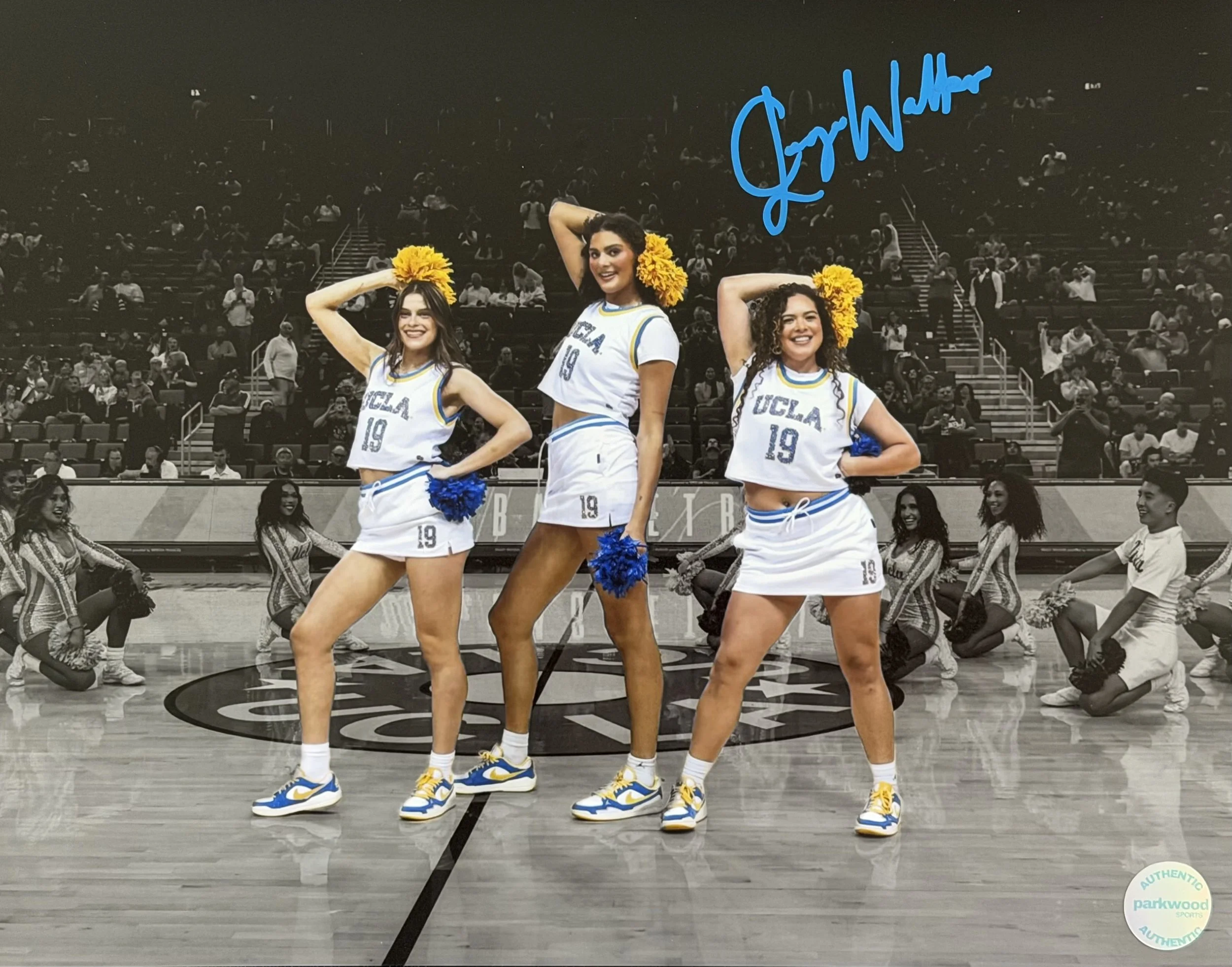 Charlisse Leger-Walker - Signed 11x14 Photo - UCLA Bruins - "Halftime" 2/3
