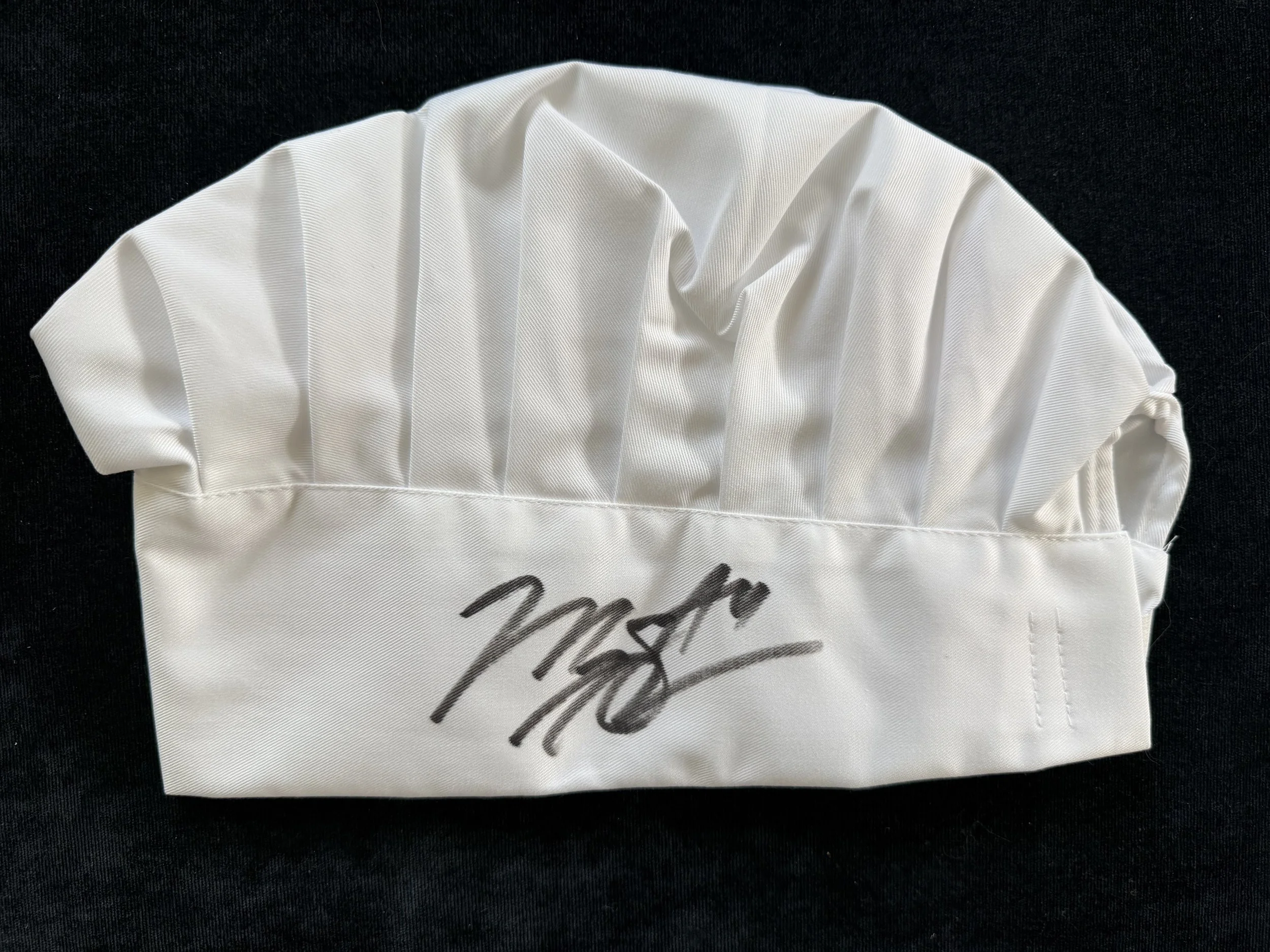 Megan Grant - Signed Chef Hat 1/2