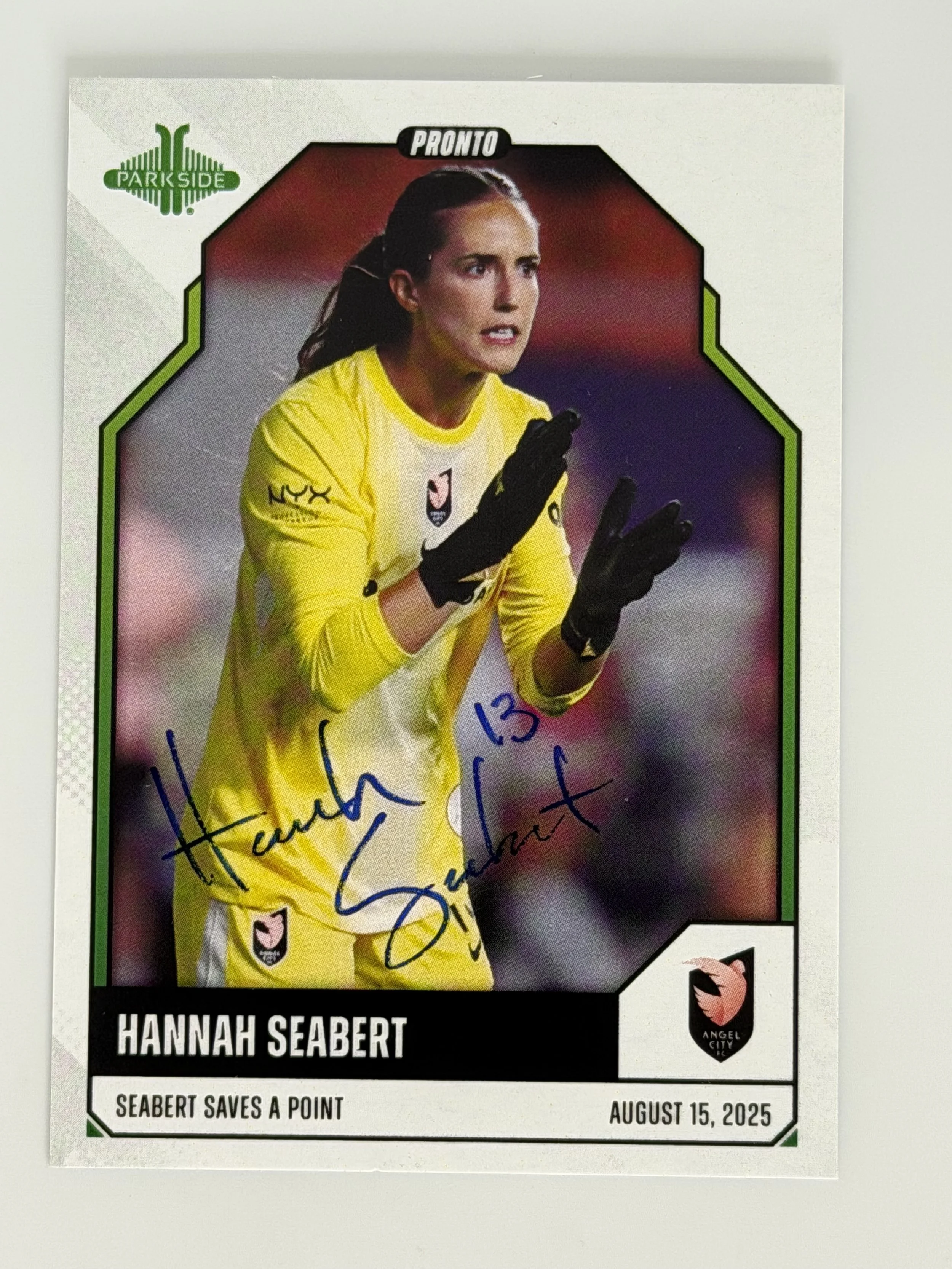 Signed 2025 Parkside Pronto Hannah Seabert #PRONTO-109 - /304 - B